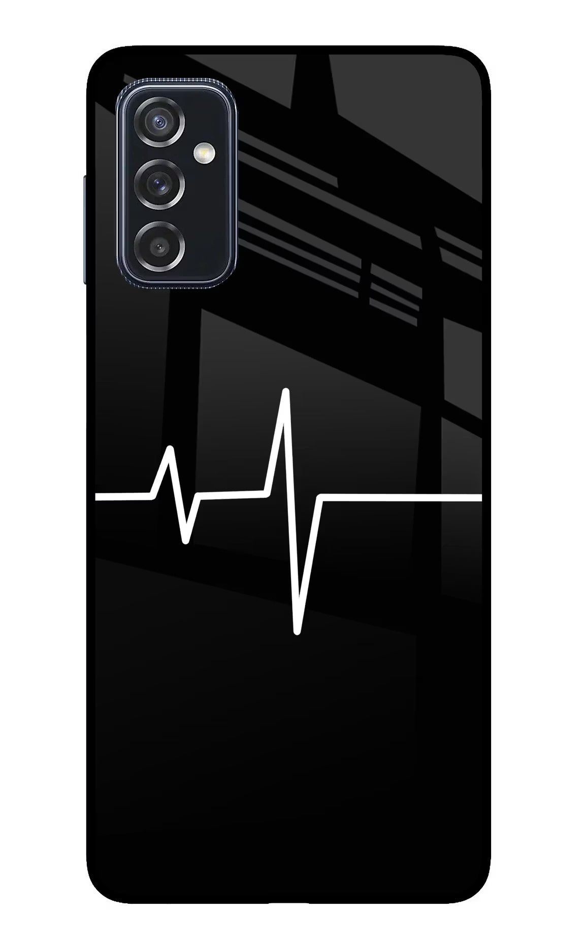Heart Beats Samsung M52 5G Glass Case - Heart Beats Samsung M52 5G Glass Case Heart Beats Samsung M52 5G Glass Case