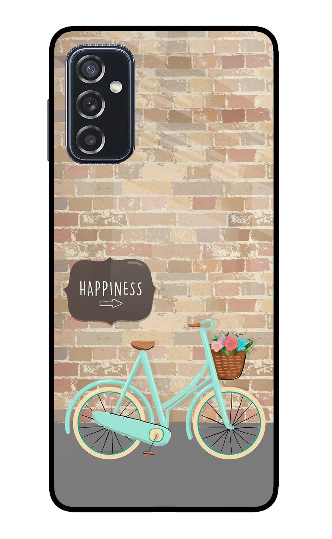 Happiness Artwork Samsung M52 5G Back Cover - Happiness Artwork Samsung M52 5G Glass Case Back Cover by Casekaro Happiness Artwork Samsung M52 5G Glass Case Back Cover by Casekaro