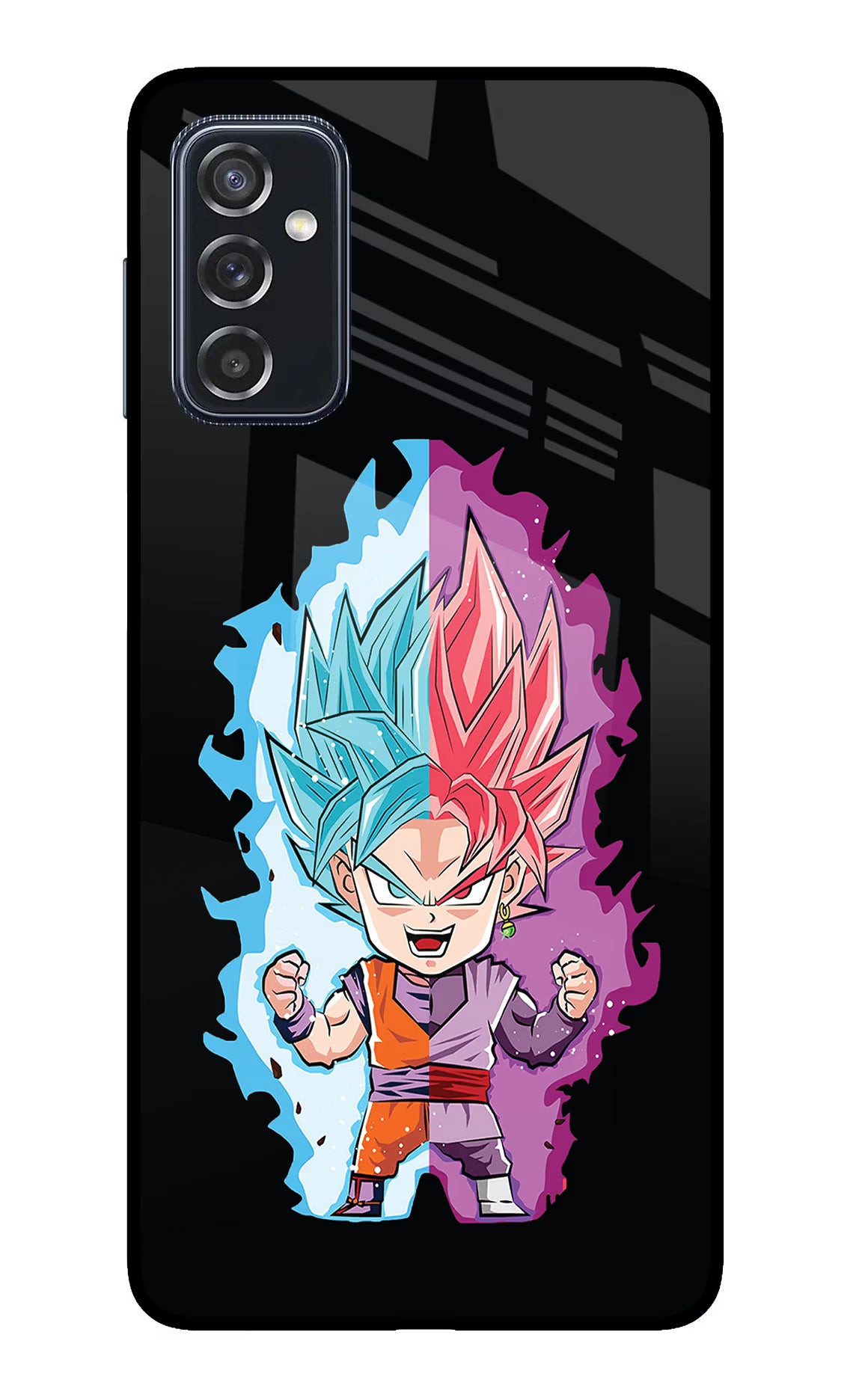 Chota Goku Samsung M52 5G Glass Case - Chota Goku Samsung M52 5G Glass Case Chota Goku Samsung M52 5G Glass Case