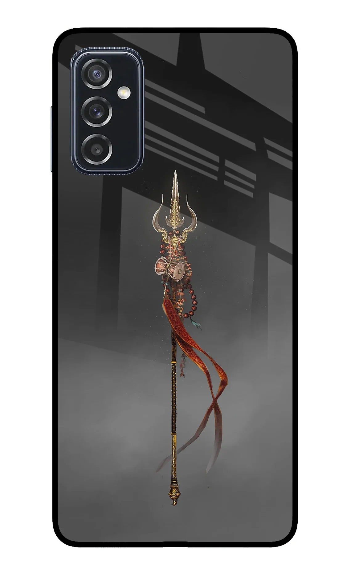 Shiv Trishul Samsung M52 5G Glass Case - Shiv Trishul Samsung M52 5G Glass Case Shiv Trishul Samsung M52 5G Glass Case
