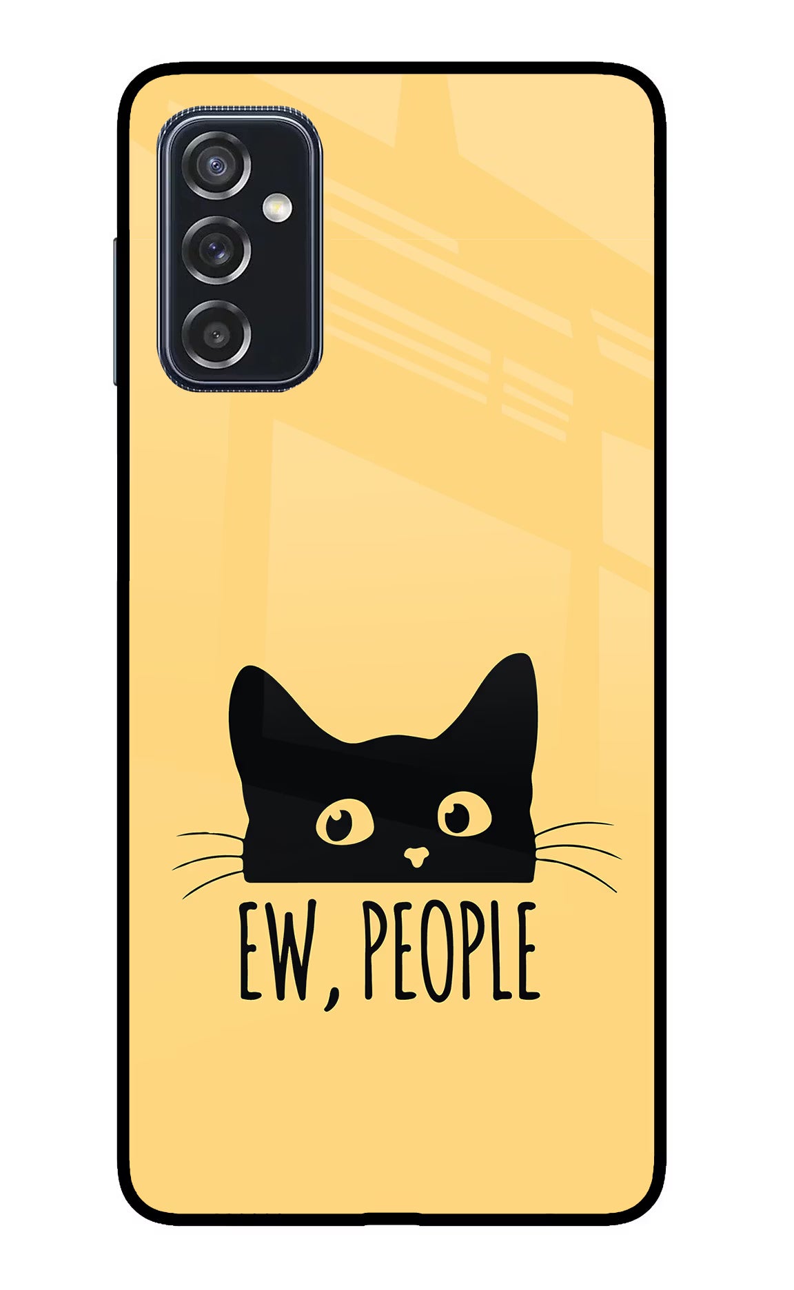 Ew People Catitude Samsung M52 5G Glass Case - Ew People Catitude Samsung M52 5G Glass Case Ew People Catitude Samsung M52 5G Glass Case