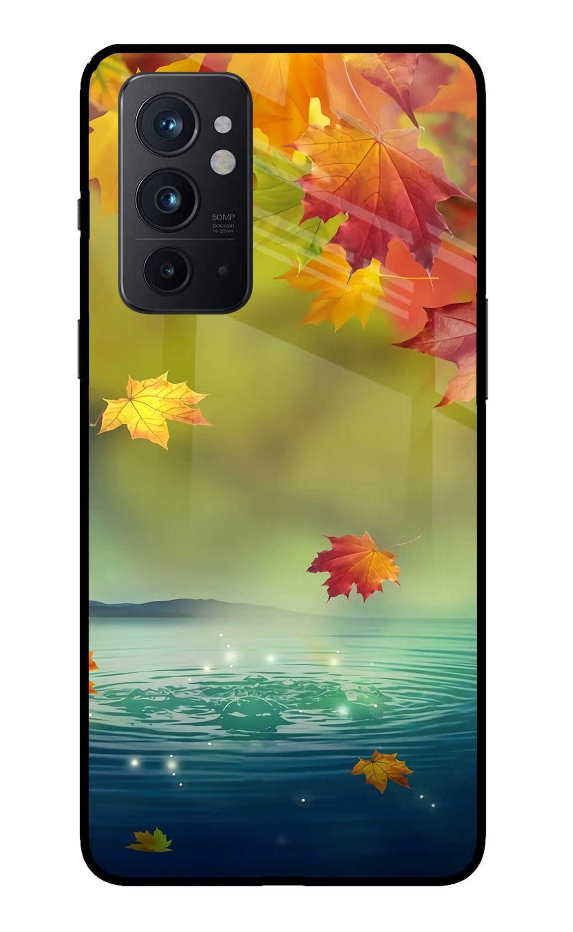 Flowers Oneplus 9RT Back Cover - Flowers Oneplus 9RT Glass Case Back Cover by Casekaro Flowers Oneplus 9RT Glass Case Back Cover by Casekaro