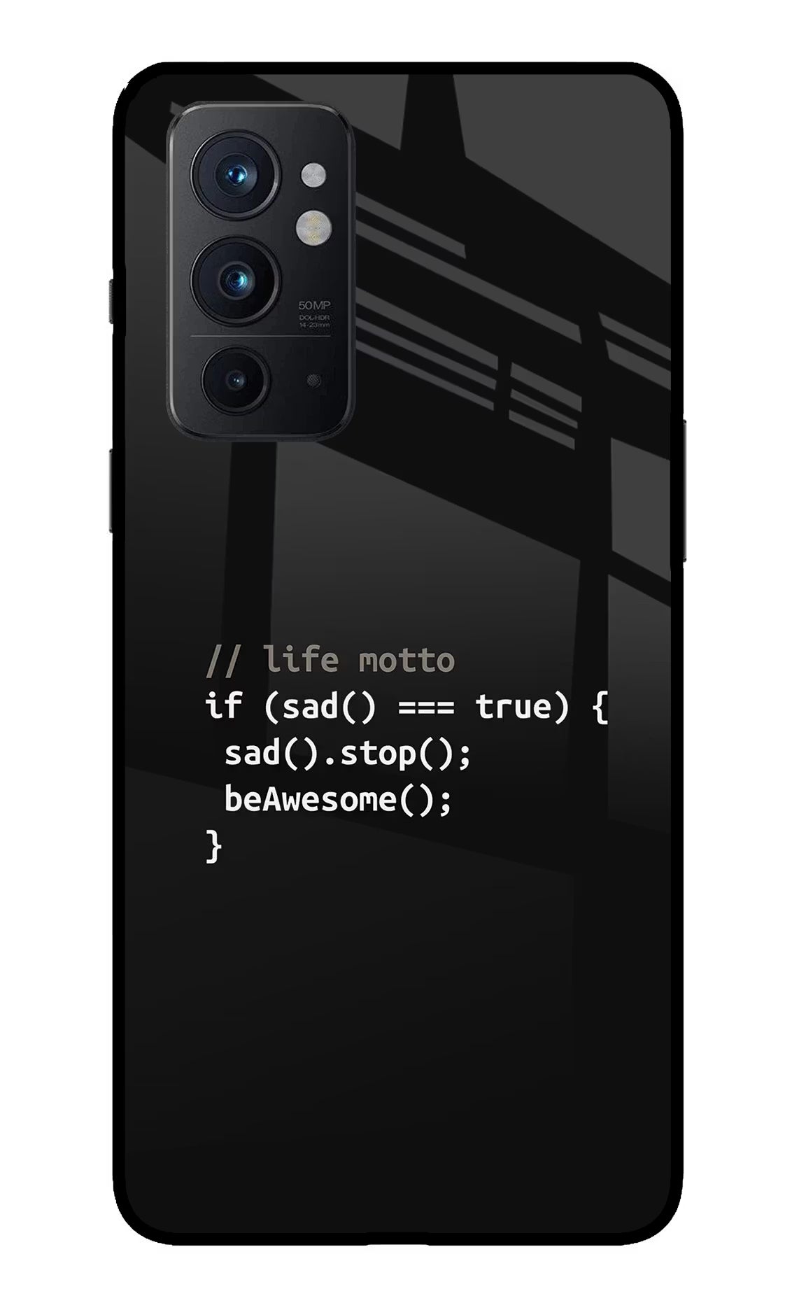 Life Motto Code Oneplus 9RT Glass Case - Life Motto Code Oneplus 9RT Glass Case Life Motto Code Oneplus 9RT Glass Case