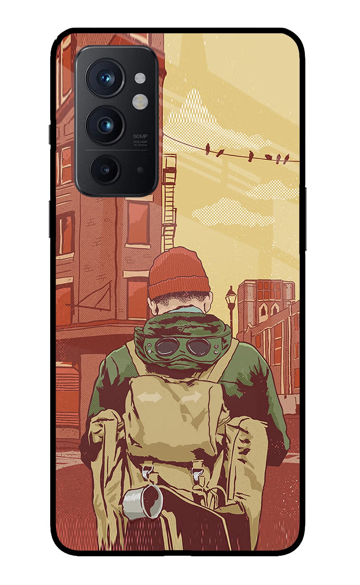 Adventurous Oneplus 9RT Back Cover - Adventurous Oneplus 9RT Glass Case Back Cover by Casekaro Adventurous Oneplus 9RT Glass Case Back Cover by Casekaro