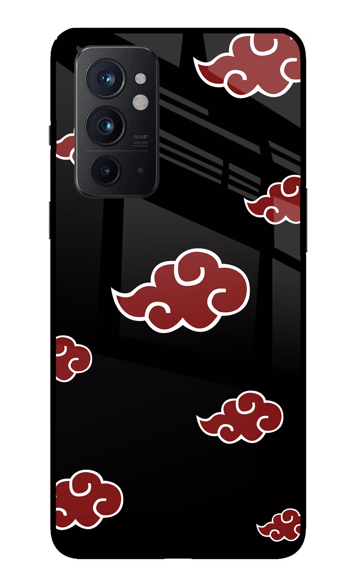 Akatsuki Oneplus 9RT Back Cover - Akatsuki Oneplus 9RT Glass Case Back Cover by Casekaro Akatsuki Oneplus 9RT Glass Case Back Cover by Casekaro