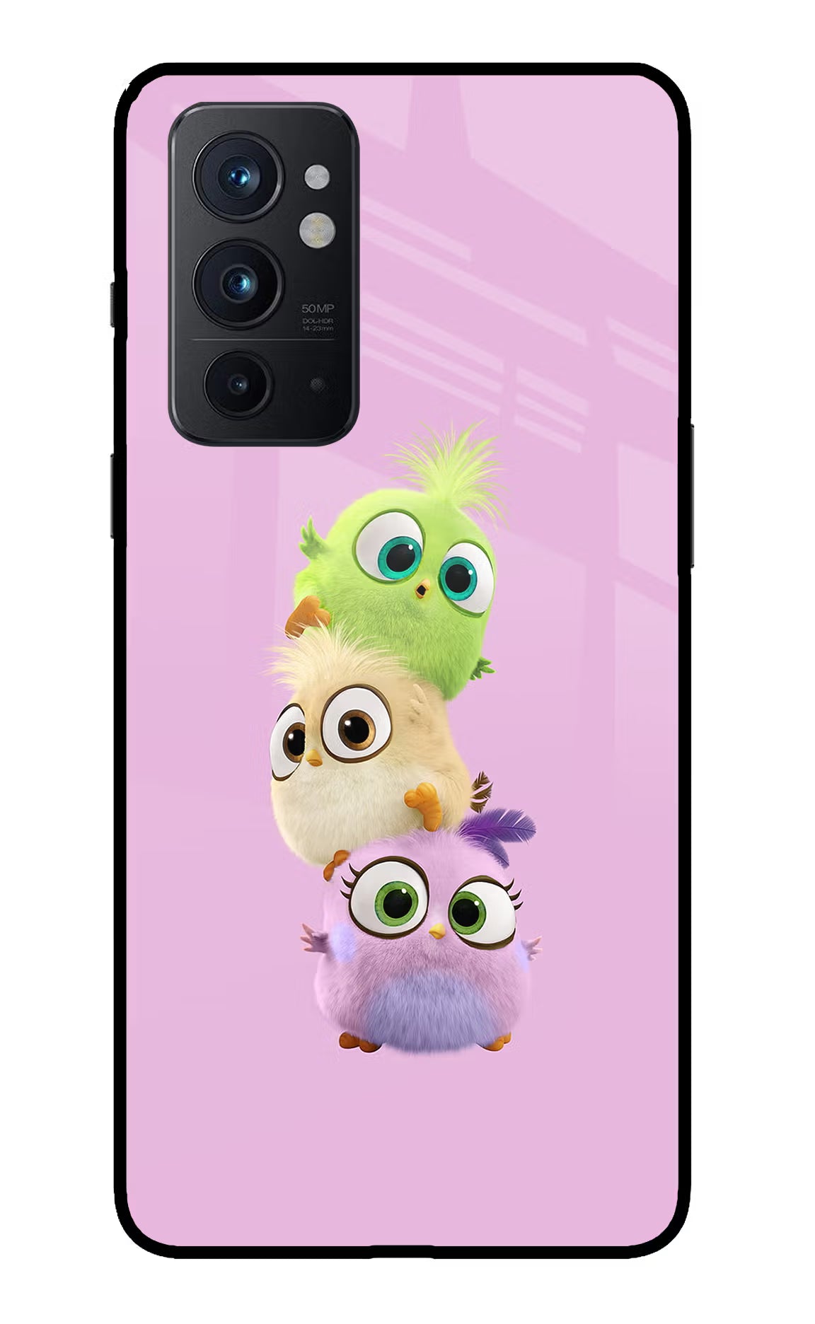 Cute Little Birds Oneplus 9RT Back Cover - Cute Little Birds Oneplus 9RT Glass Case Back Cover by Casekaro Cute Little Birds Oneplus 9RT Glass Case Back Cover by Casekaro