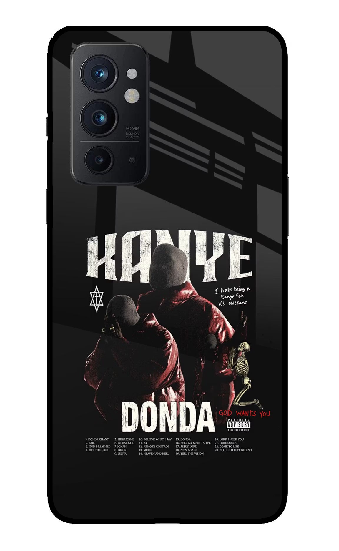 Donda Kanye West Oneplus 9RT Glass Case - Donda Kanye West Oneplus 9RT Glass Case Donda Kanye West Oneplus 9RT Glass Case