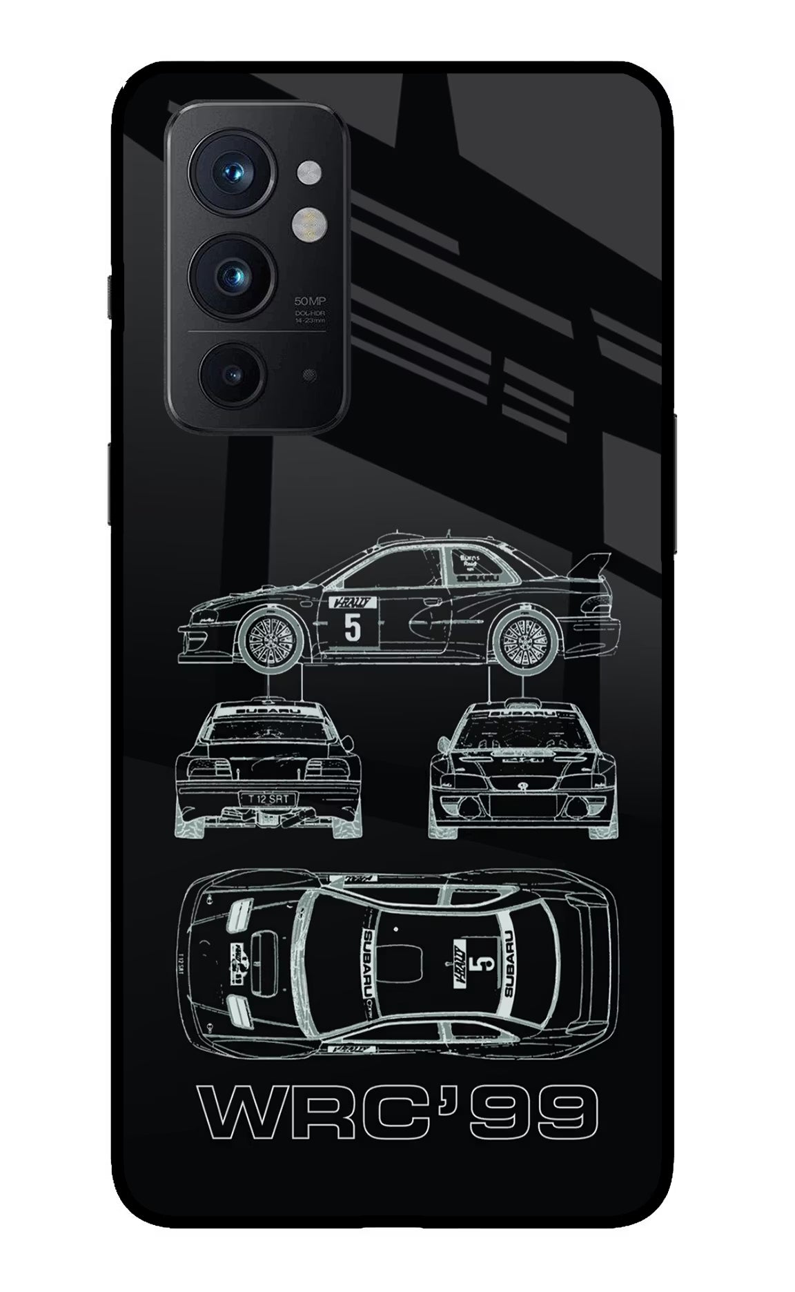 WRC'99 Oneplus 9RT Glass Case - WRC'99 Oneplus 9RT Glass Case WRC'99 Oneplus 9RT Glass Case