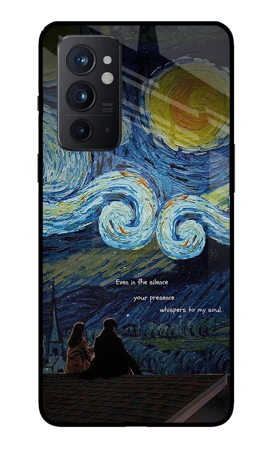 Softcore Oneplus 9RT Glass Case - Softcore Oneplus 9RT Glass Case Softcore Oneplus 9RT Glass Case