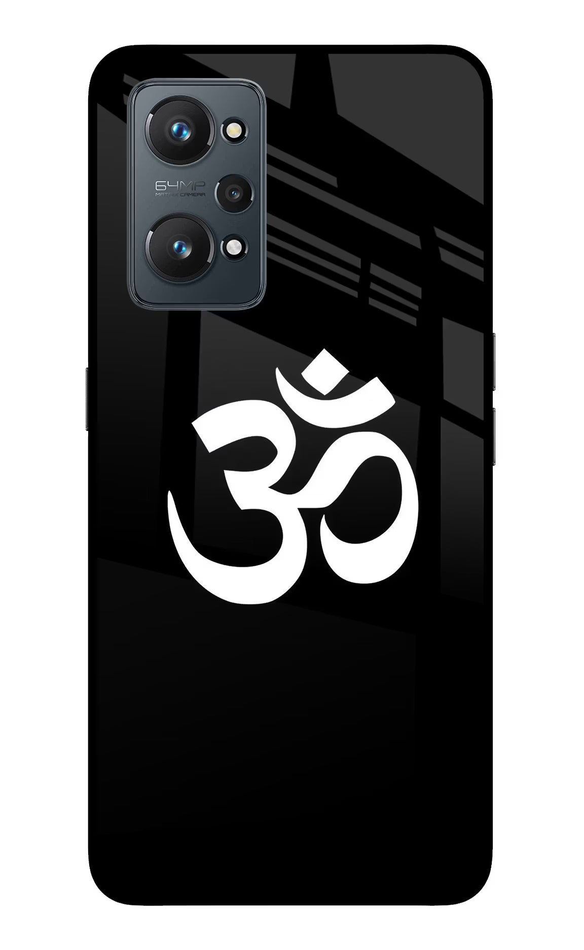 Om Realme GT NEO 2/Neo 3T Back Cover - Om Realme GT NEO 2/Neo 3T Glass Case Back Cover by Casekaro Om Realme GT NEO 2/Neo 3T Glass Case Back Cover by Casekaro