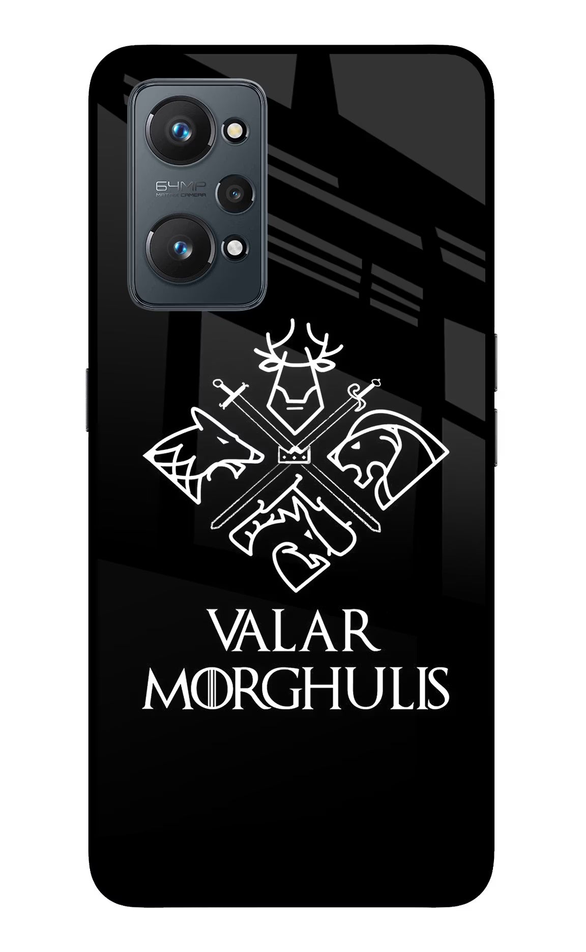 Valar Morghulis | Game Of Thrones Realme GT NEO 2/Neo 3T Back Cover - Valar Morghulis | Game Of Thrones Realme GT NEO 2/Neo 3T Glass Case Back Cover by Casekaro Valar Morghulis | Game Of Thrones Realme GT NEO 2/Neo 3T Glass Case Back Cover by Casekaro