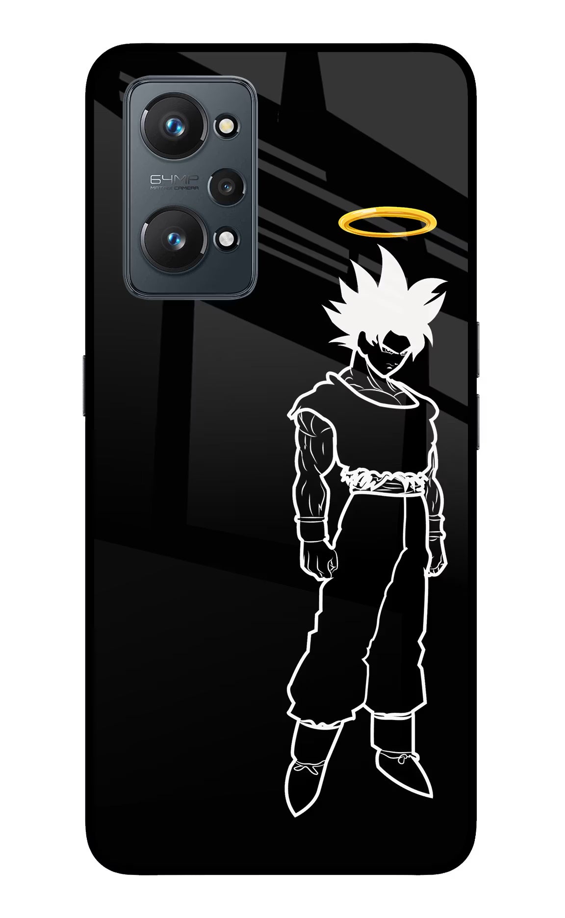 DBS Character Realme GT NEO 2/Neo 3T Back Cover - DBS Character Realme GT NEO 2/Neo 3T Glass Case Back Cover by Casekaro DBS Character Realme GT NEO 2/Neo 3T Glass Case Back Cover by Casekaro