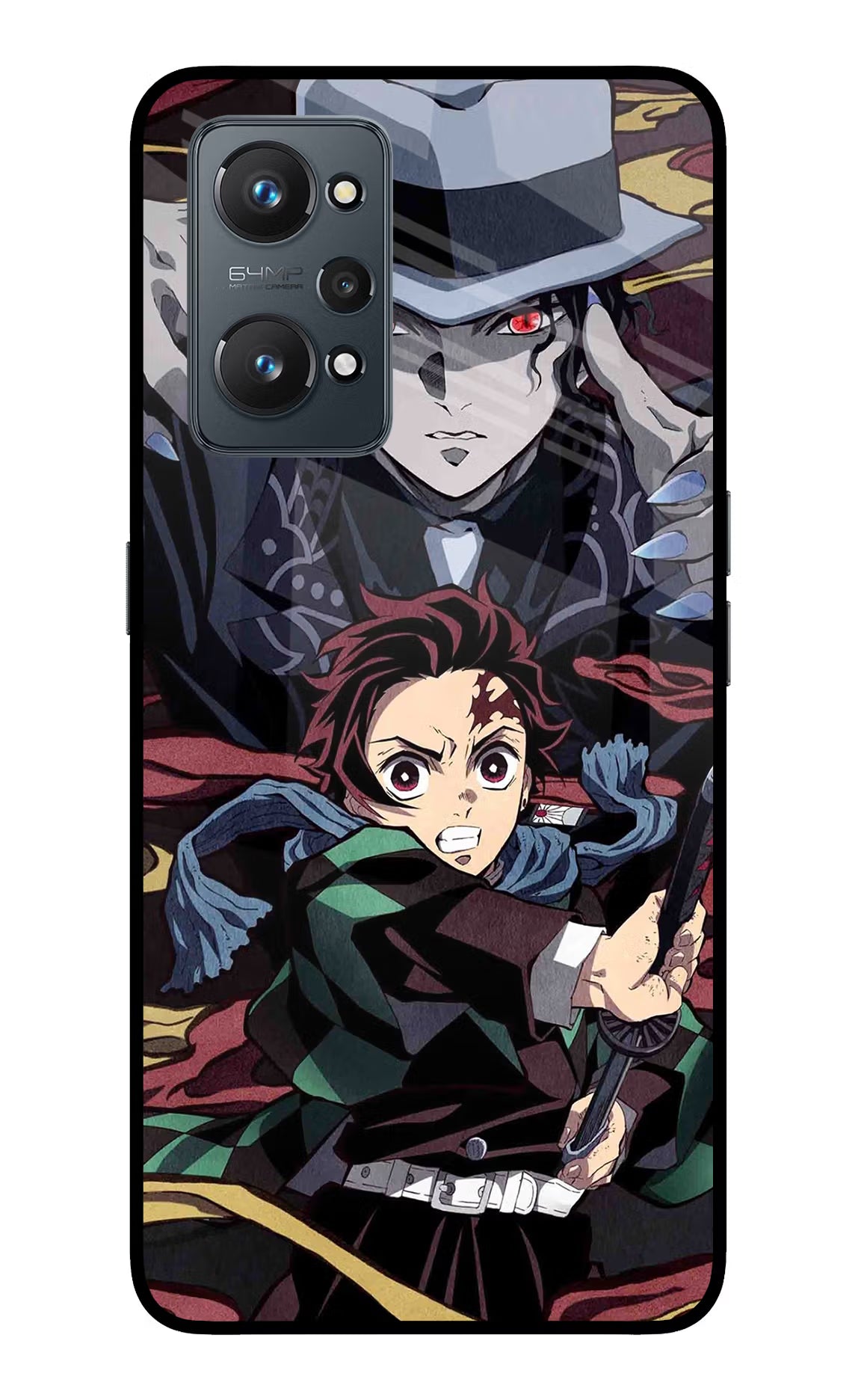 Demon Slayer Realme GT NEO 2/Neo 3T Glass Case - Demon Slayer Realme GT NEO 2/Neo 3T Glass Case Demon Slayer Realme GT NEO 2/Neo 3T Glass Case