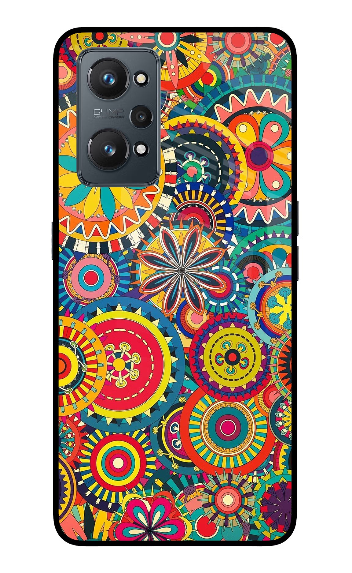 Gol Gol Art Realme GT NEO 2/Neo 3T Glass Case - Gol Gol Art Realme GT NEO 2/Neo 3T Glass Case Gol Gol Art Realme GT NEO 2/Neo 3T Glass Case