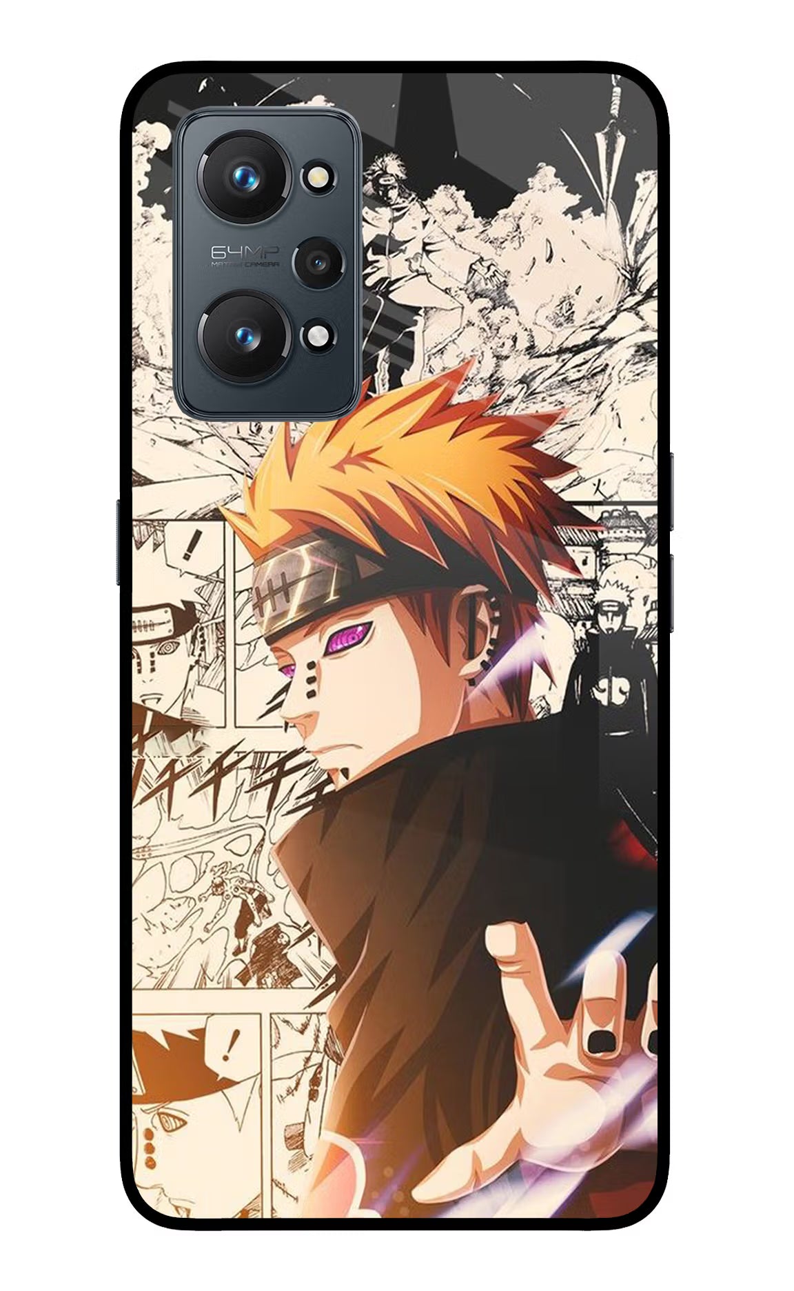 Pain Anime Realme GT NEO 2 Back Cover - Pain Anime Realme GT NEO 2 Glass Case Back Cover by Casekaro Pain Anime Realme GT NEO 2 Glass Case Back Cover by Casekaro