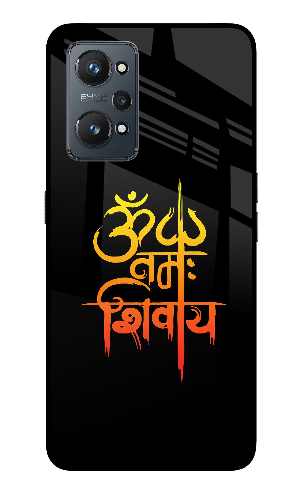 Om Namah Shivay Realme GT NEO 2/Neo 3T Back Cover - Om Namah Shivay Realme GT NEO 2/Neo 3T Glass Case Back Cover by Casekaro Om Namah Shivay Realme GT NEO 2/Neo 3T Glass Case Back Cover by Casekaro