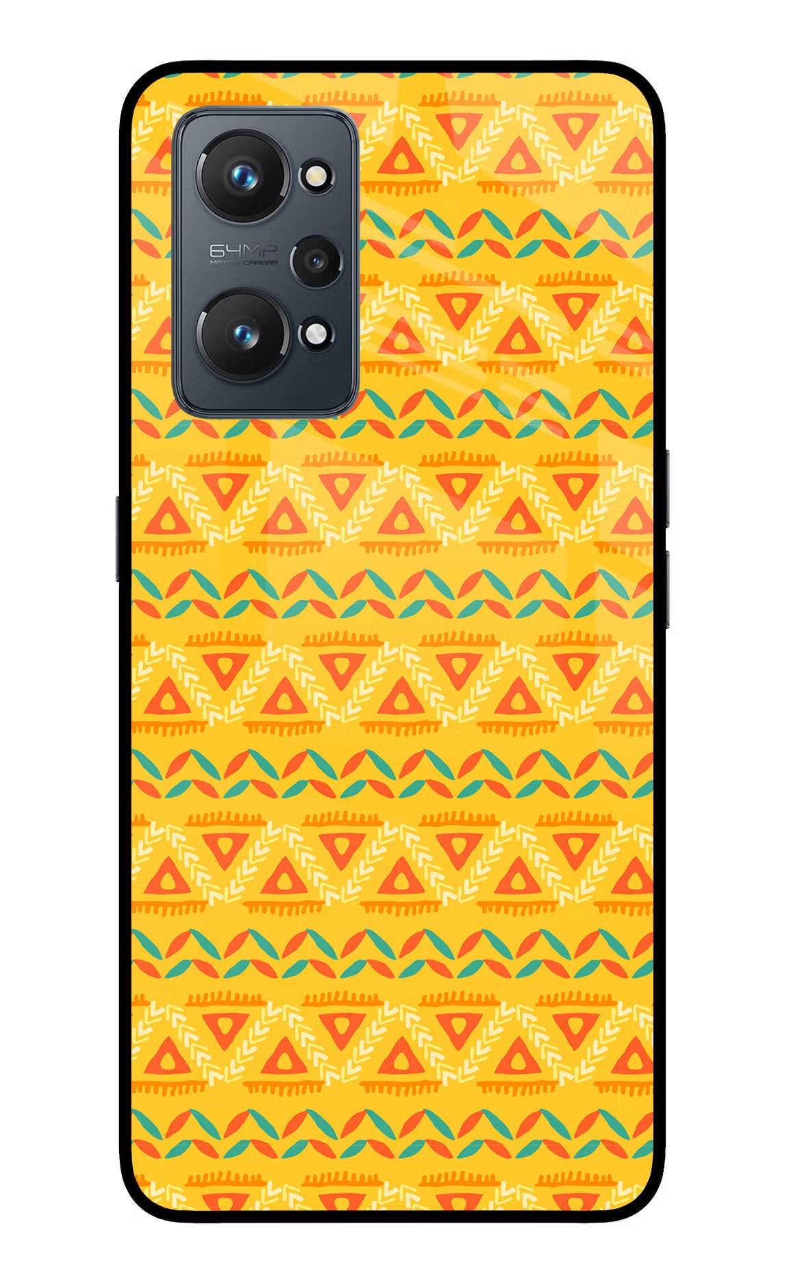 Tribal Pattern Realme GT NEO 2/Neo 3T Glass Case - Tribal Pattern Realme GT NEO 2/Neo 3T Glass Case Tribal Pattern Realme GT NEO 2/Neo 3T Glass Case