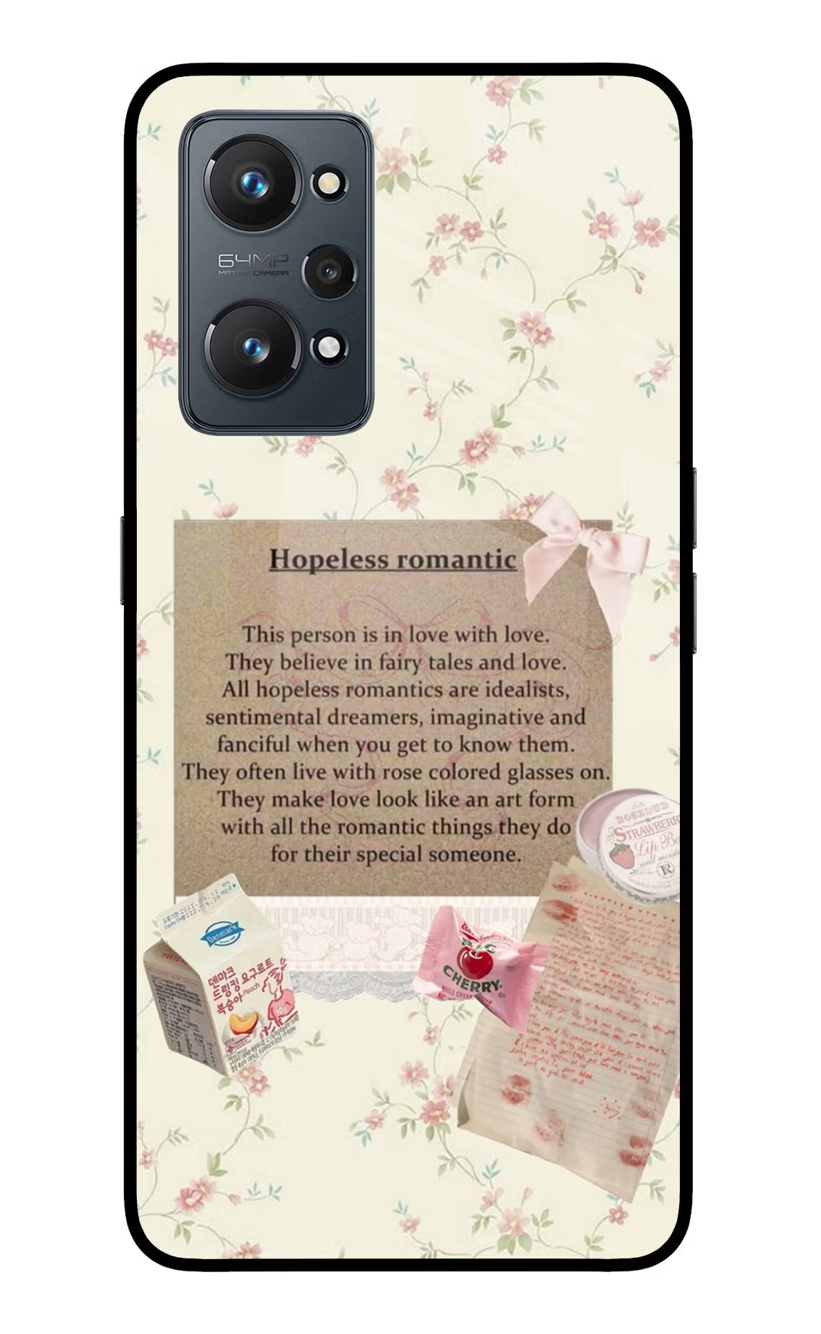 Hopeless Romantic Realme GT NEO 2/Neo 3T Glass Case - Hopeless Romantic Realme GT NEO 2/Neo 3T Glass Case Hopeless Romantic Realme GT NEO 2/Neo 3T Glass Case