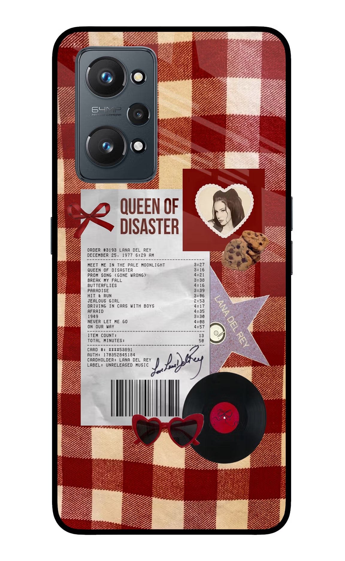 Queen of Disaster Realme GT NEO 2/Neo 3T Glass Case - Queen of Disaster Realme GT NEO 2/Neo 3T Glass Case Queen of Disaster Realme GT NEO 2/Neo 3T Glass Case