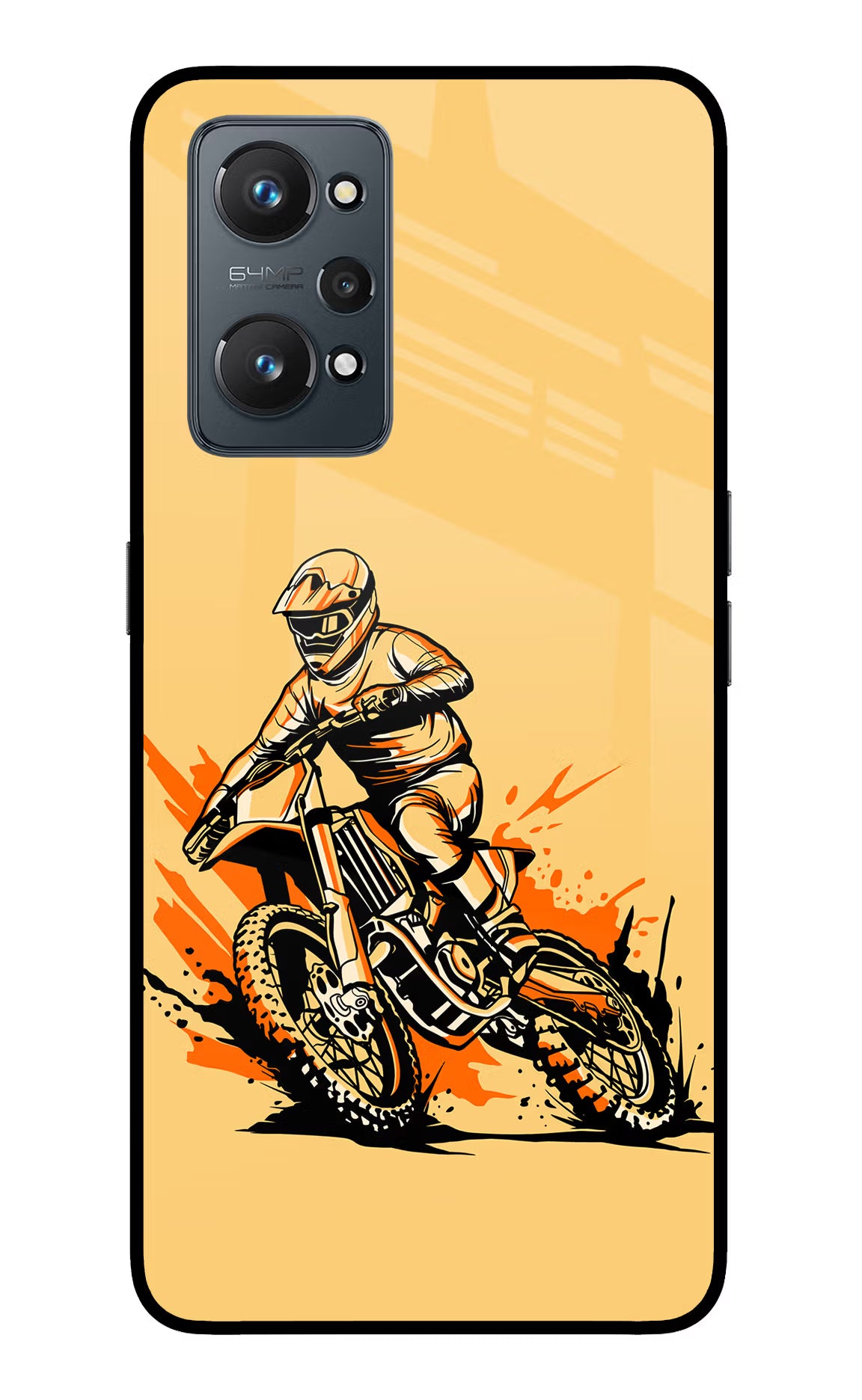 Off-Road Fury Realme GT NEO 2/Neo 3T Back Cover - Off-Road Fury Realme GT NEO 2/Neo 3T Glass Case Back Cover by Casekaro Off-Road Fury Realme GT NEO 2/Neo 3T Glass Case Back Cover by Casekaro