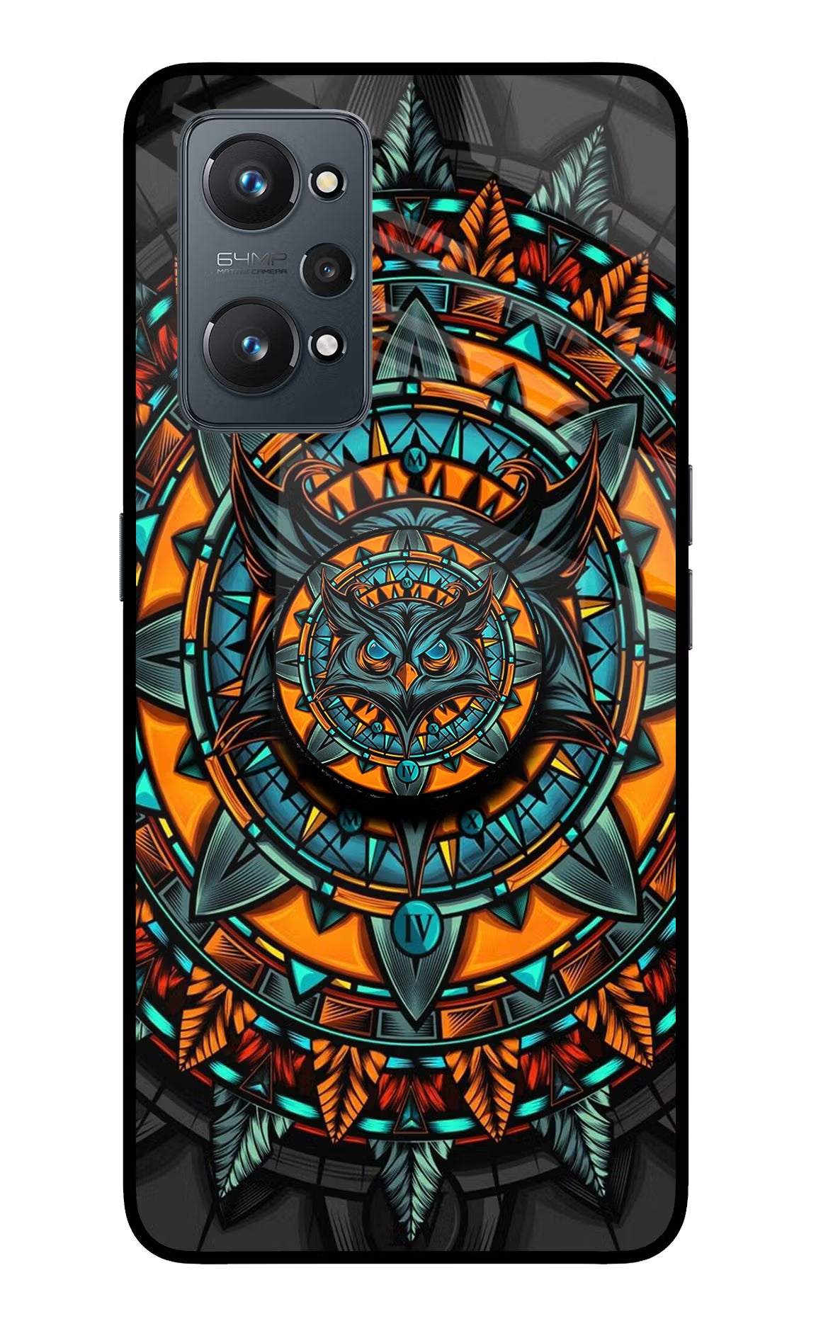 Angry Owl Realme GT NEO 2/Neo 3T Glass Case - Angry Owl Realme GT NEO 2/Neo 3T Glass Case Angry Owl Realme GT NEO 2/Neo 3T Glass Case