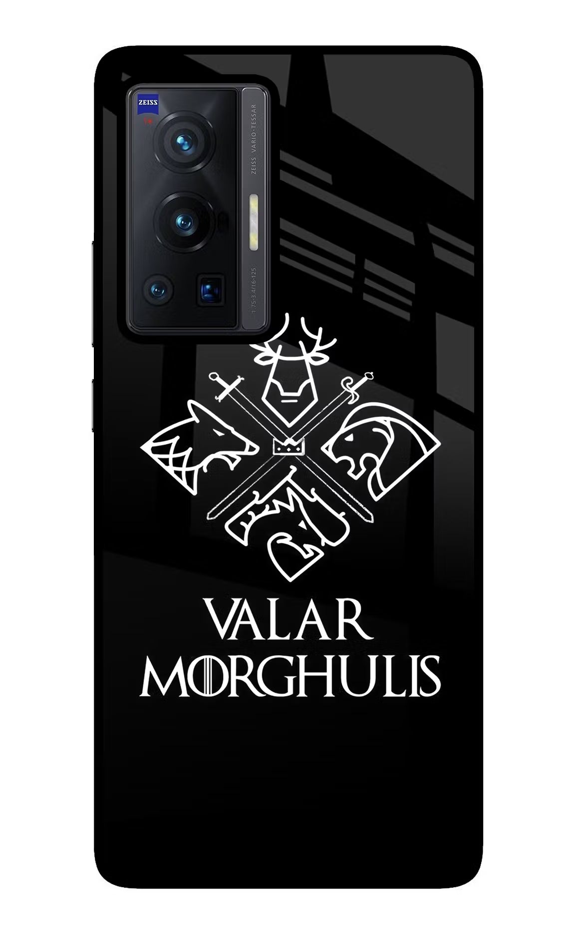 Valar Morghulis | Game Of Thrones Vivo X70 Pro Back Cover - Valar Morghulis | Game Of Thrones Vivo X70 Pro Glass Case Back Cover by Casekaro Valar Morghulis | Game Of Thrones Vivo X70 Pro Glass Case Back Cover by Casekaro