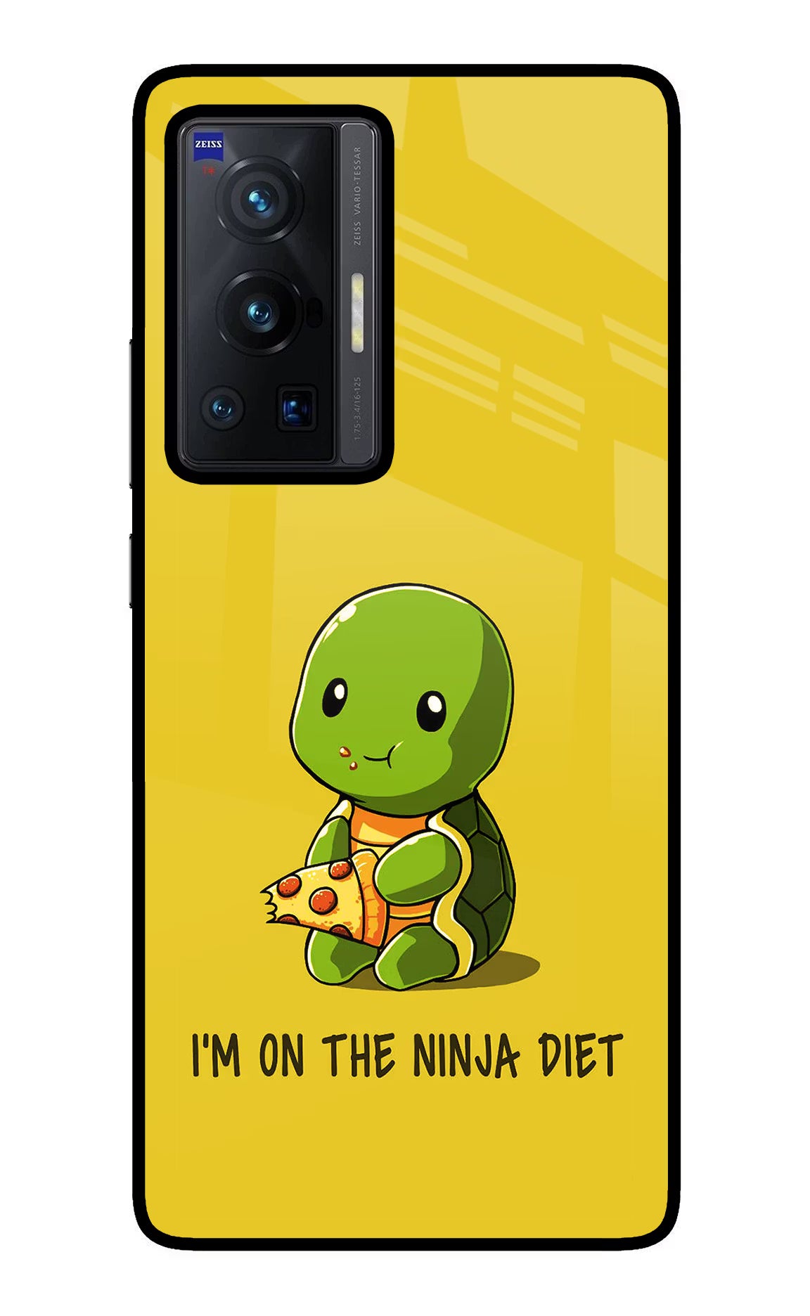 I'm on Ninja Diet Vivo X70 Pro Back Cover - I'm on Ninja Diet Vivo X70 Pro Glass Case Back Cover by Casekaro I'm on Ninja Diet Vivo X70 Pro Glass Case Back Cover by Casekaro