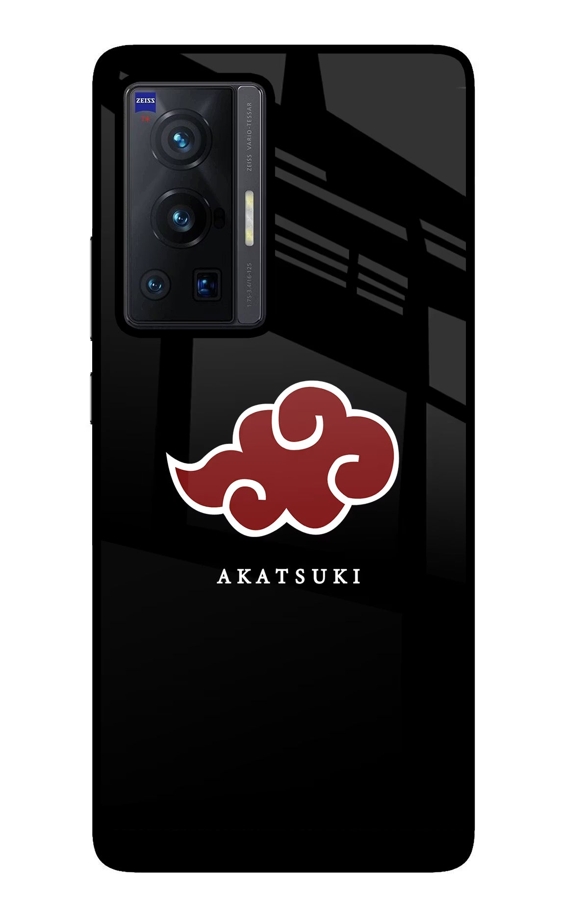 Akatsuki Vivo X70 Pro Back Cover - Akatsuki Vivo X70 Pro Glass Case Back Cover by Casekaro Akatsuki Vivo X70 Pro Glass Case Back Cover by Casekaro