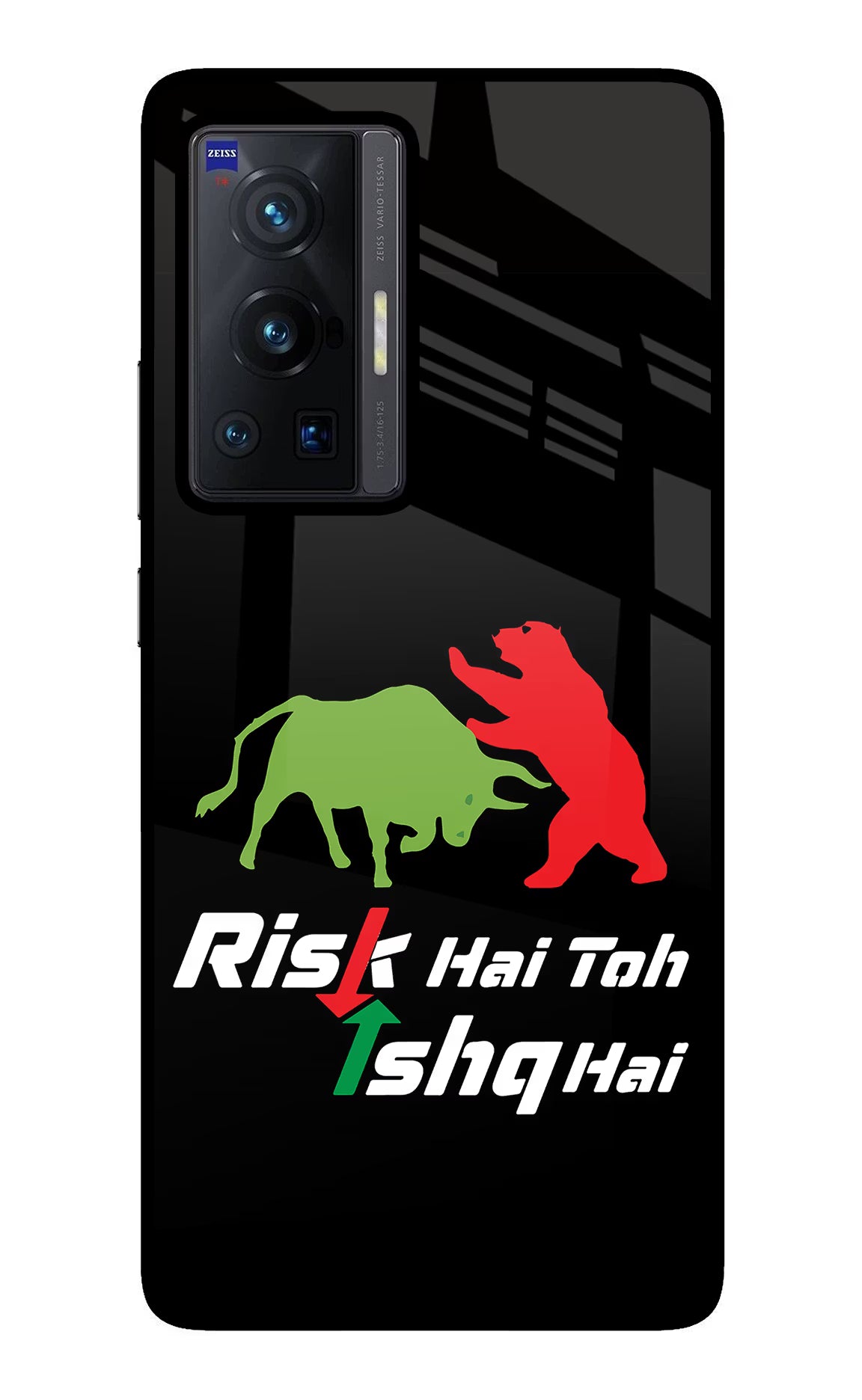 Risk Hai Toh Ishq Hai Vivo X70 Pro Back Cover - Risk Hai Toh Ishq Hai Vivo X70 Pro Glass Case Back Cover by Casekaro Risk Hai Toh Ishq Hai Vivo X70 Pro Glass Case Back Cover by Casekaro