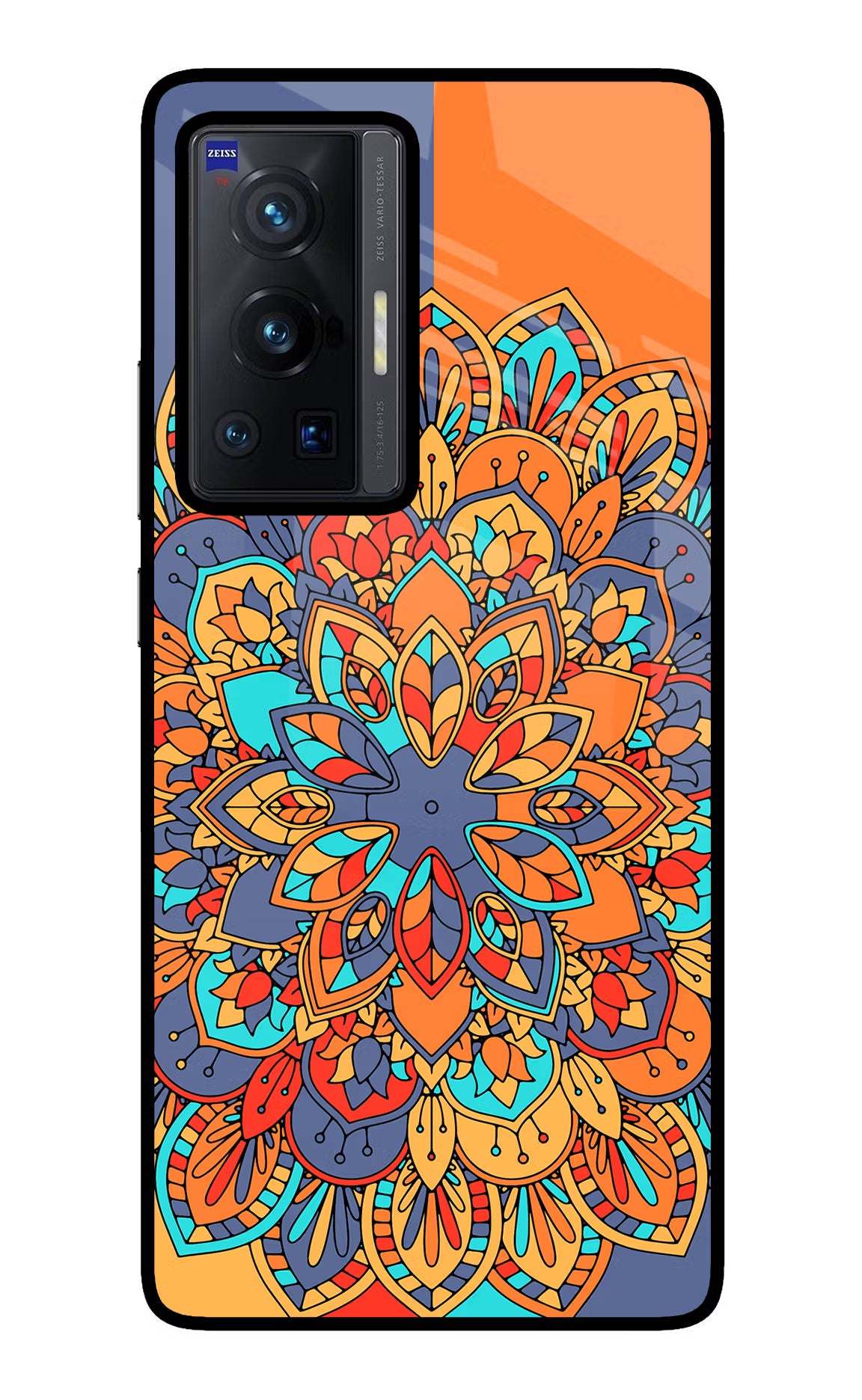 Color Mandala Vivo X70 Pro Glass Case - Color Mandala Vivo X70 Pro Glass Case Color Mandala Vivo X70 Pro Glass Case