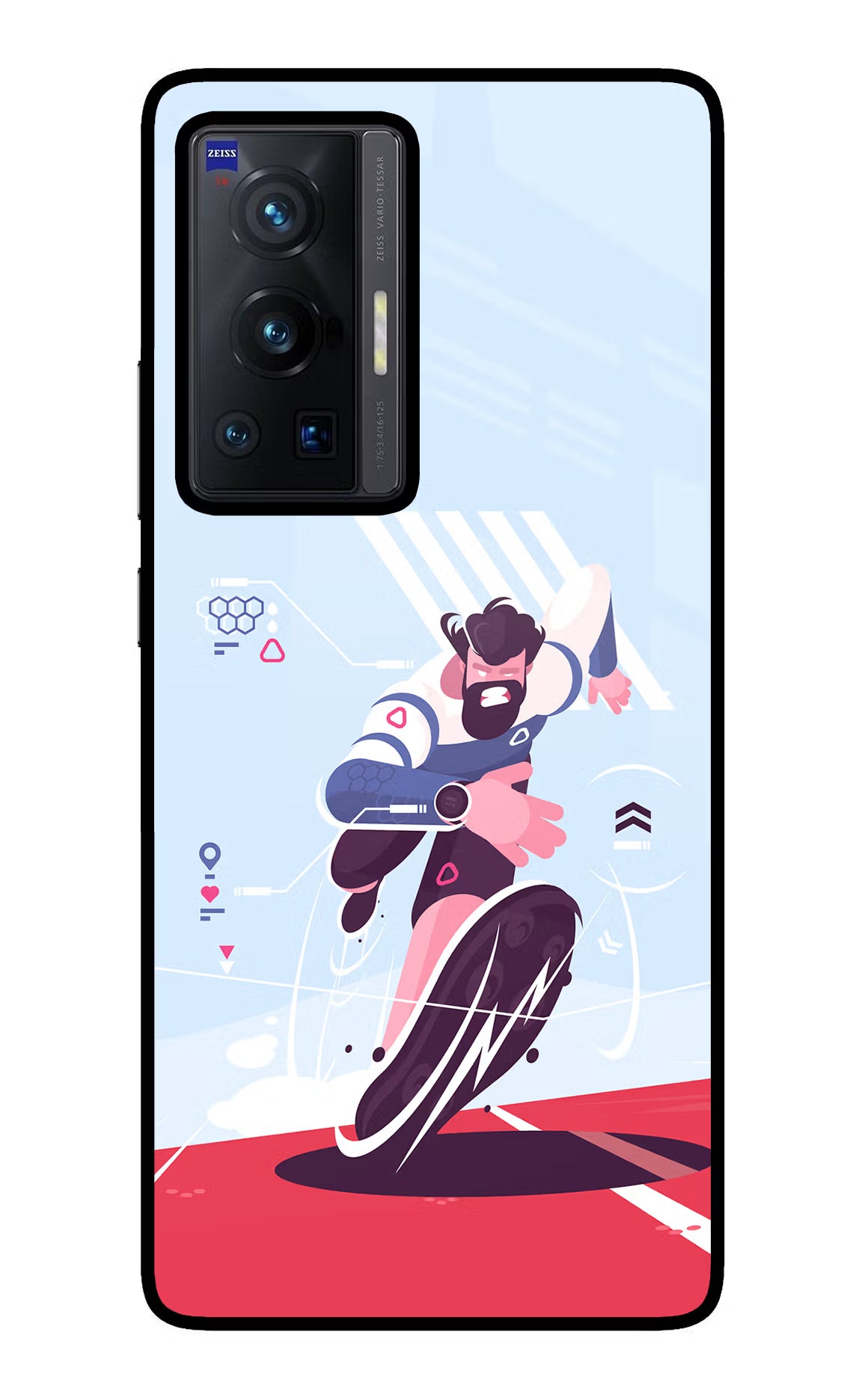 Run Pro Vivo X70 Pro Glass Case - Run Pro Vivo X70 Pro Glass Case Run Pro Vivo X70 Pro Glass Case