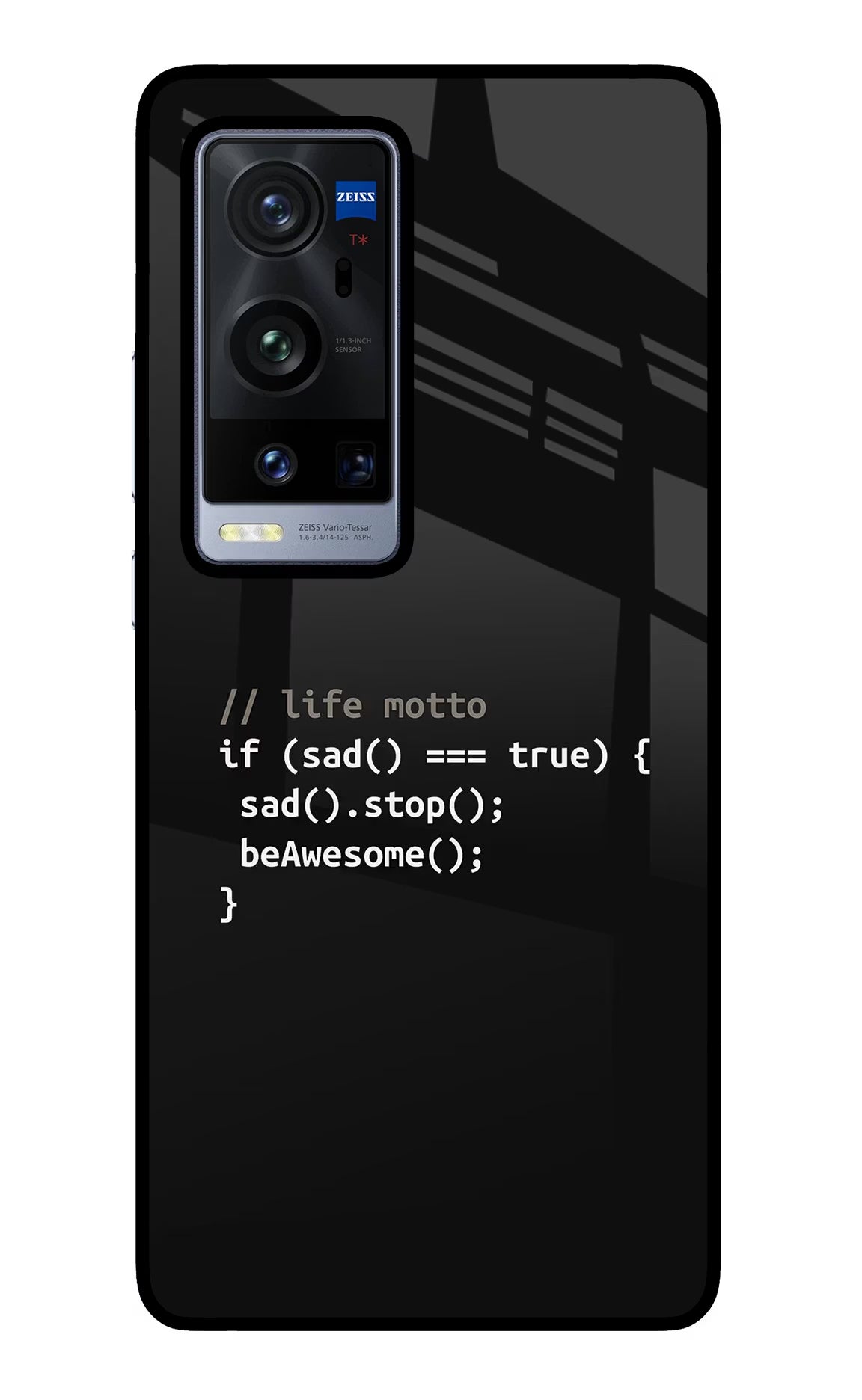 Life Motto Code Vivo X60 Pro+ Glass Case - Life Motto Code Vivo X60 Pro+ Glass Case Life Motto Code Vivo X60 Pro+ Glass Case