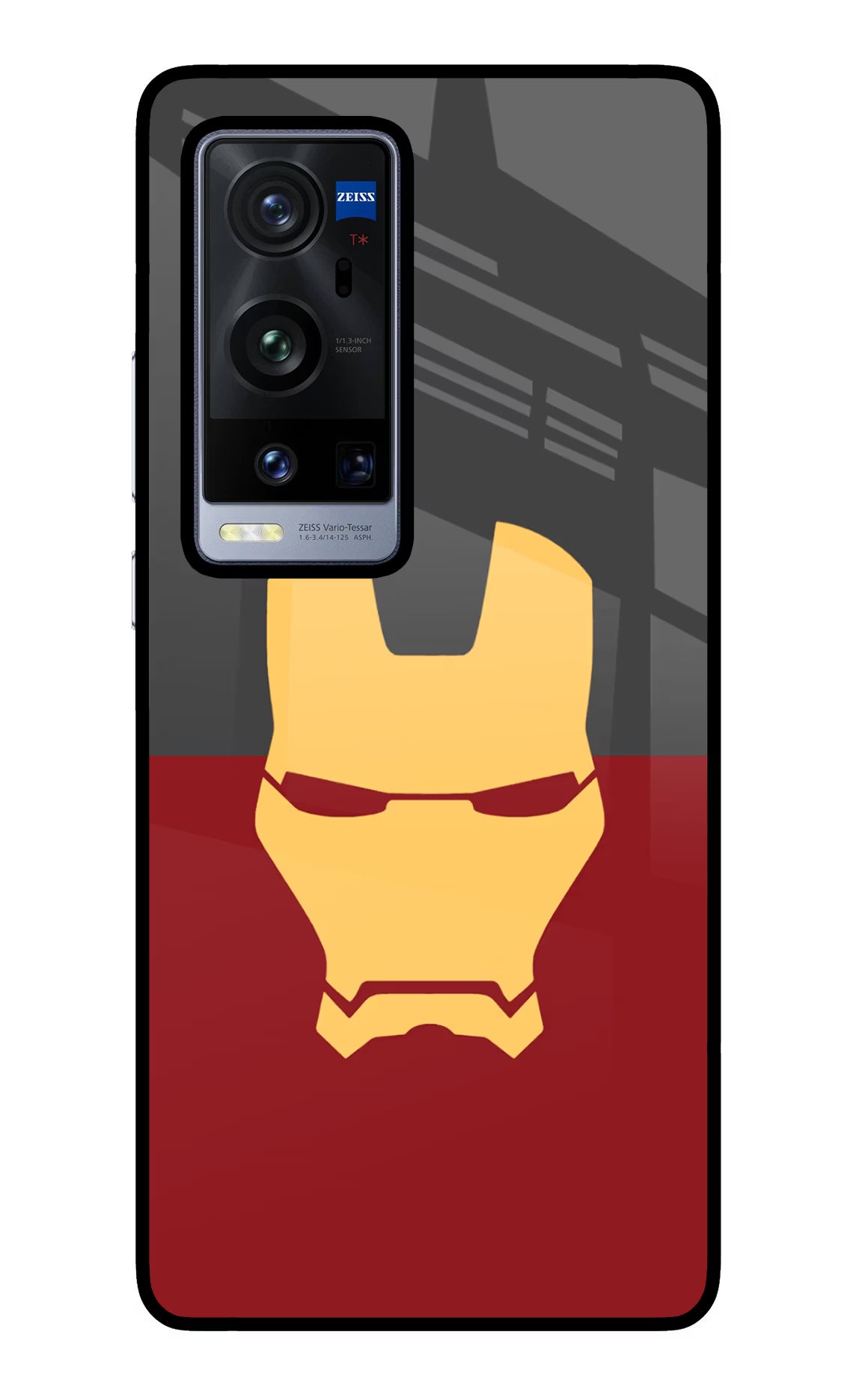 Ironman Vivo X60 Pro+ Back Cover - Ironman Vivo X60 Pro+ Glass Case Back Cover by Casekaro Ironman Vivo X60 Pro+ Glass Case Back Cover by Casekaro