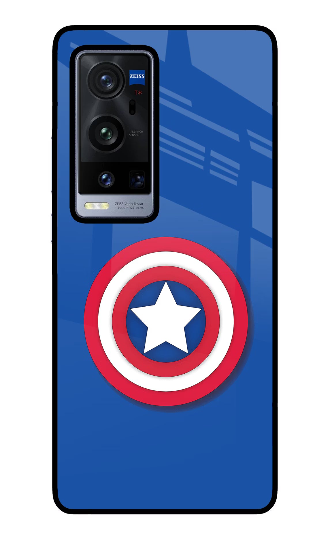 Shield Vivo X60 Pro+ Glass Case Back Cover by Casekaro