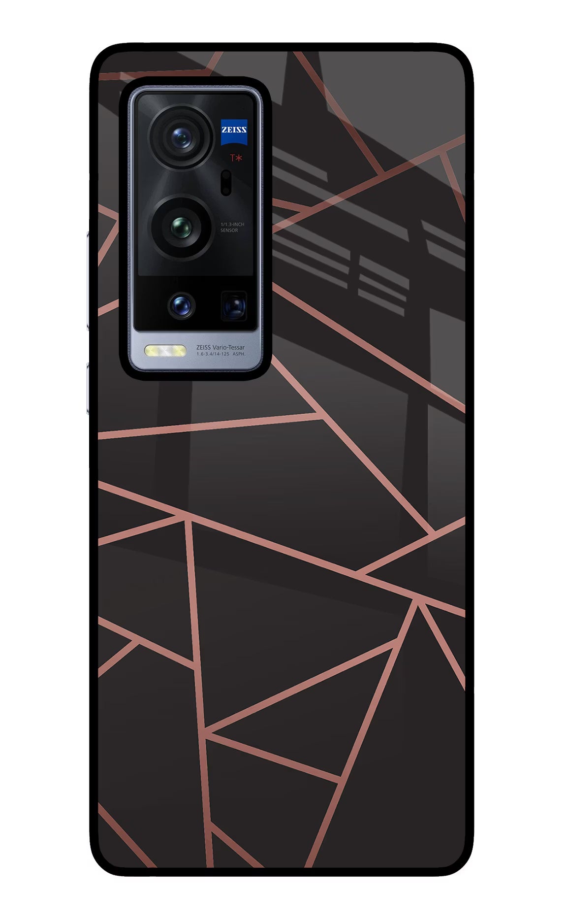 Geometric Pattern Vivo X60 Pro+ Glass Case - Geometric Pattern Vivo X60 Pro+ Glass Case Geometric Pattern Vivo X60 Pro+ Glass Case