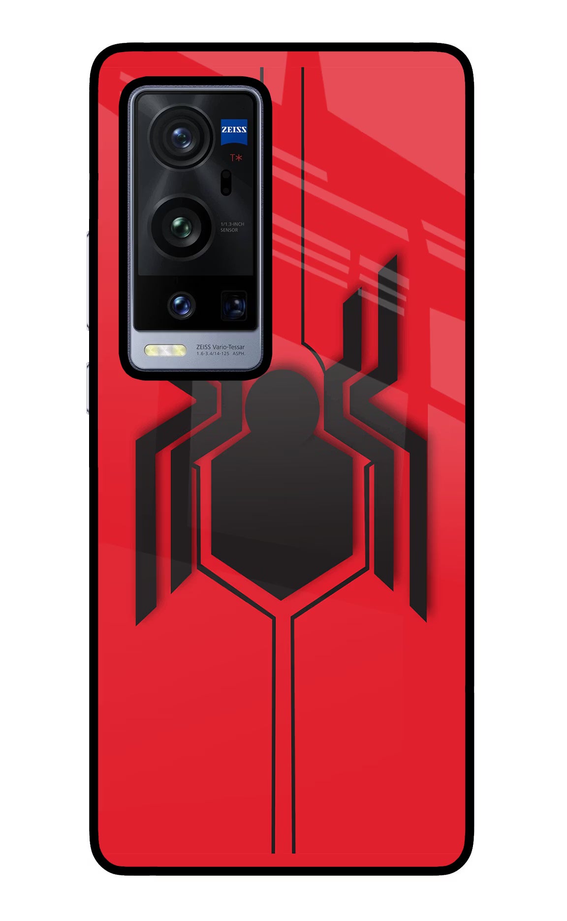 Spider Vivo X60 Pro+ Back Cover - Spider Vivo X60 Pro+ Glass Case Back Cover by Casekaro Spider Vivo X60 Pro+ Glass Case Back Cover by Casekaro