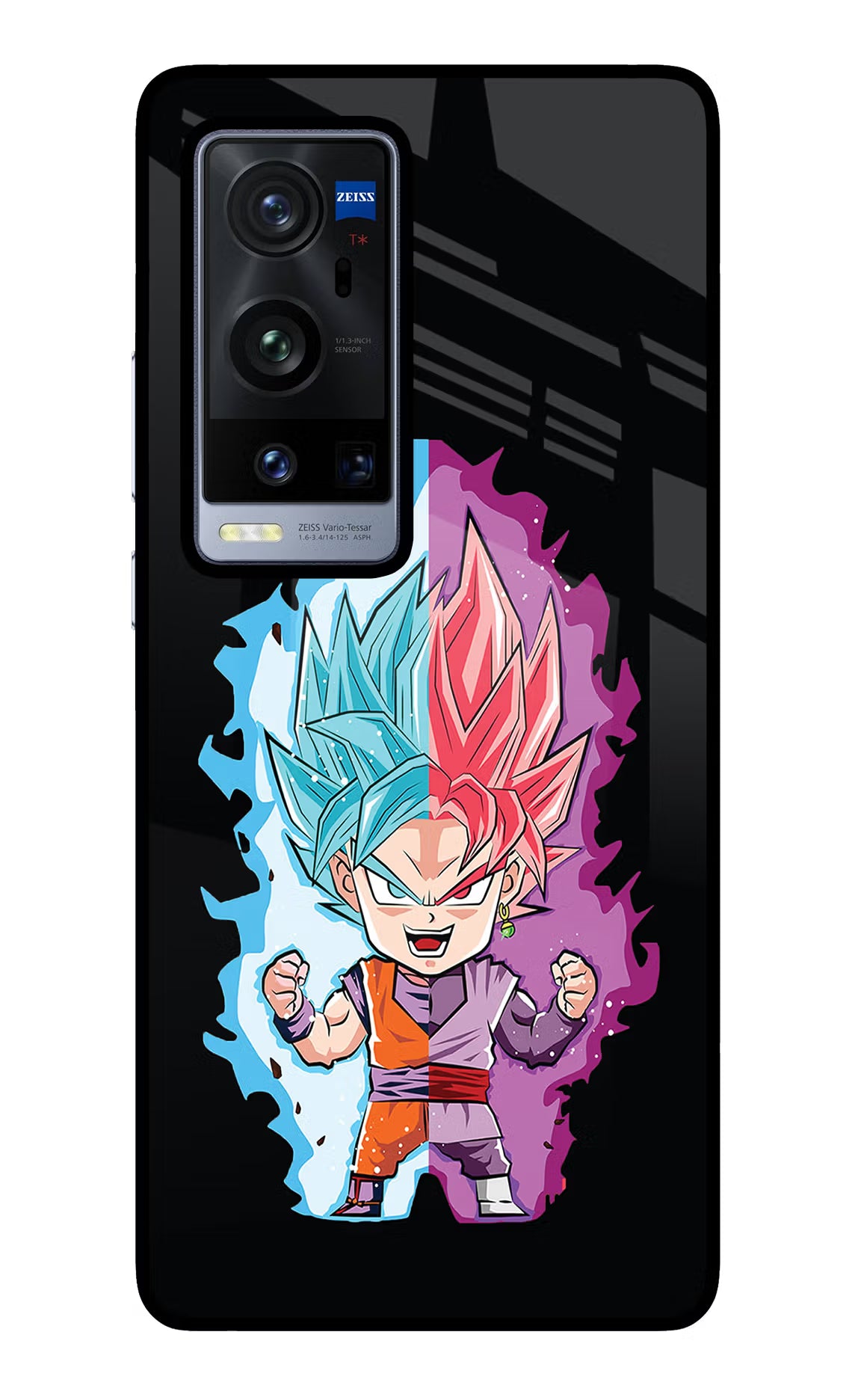 Chota Goku Vivo X60 Pro+ Glass Case - Chota Goku Vivo X60 Pro+ Glass Case Chota Goku Vivo X60 Pro+ Glass Case