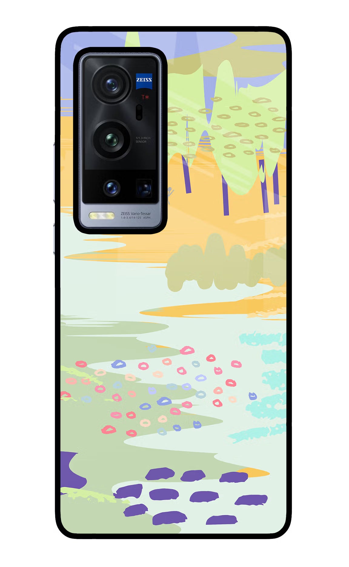 Scenery Vivo X60 Pro+ Glass Case - Scenery Vivo X60 Pro+ Glass Case Scenery Vivo X60 Pro+ Glass Case
