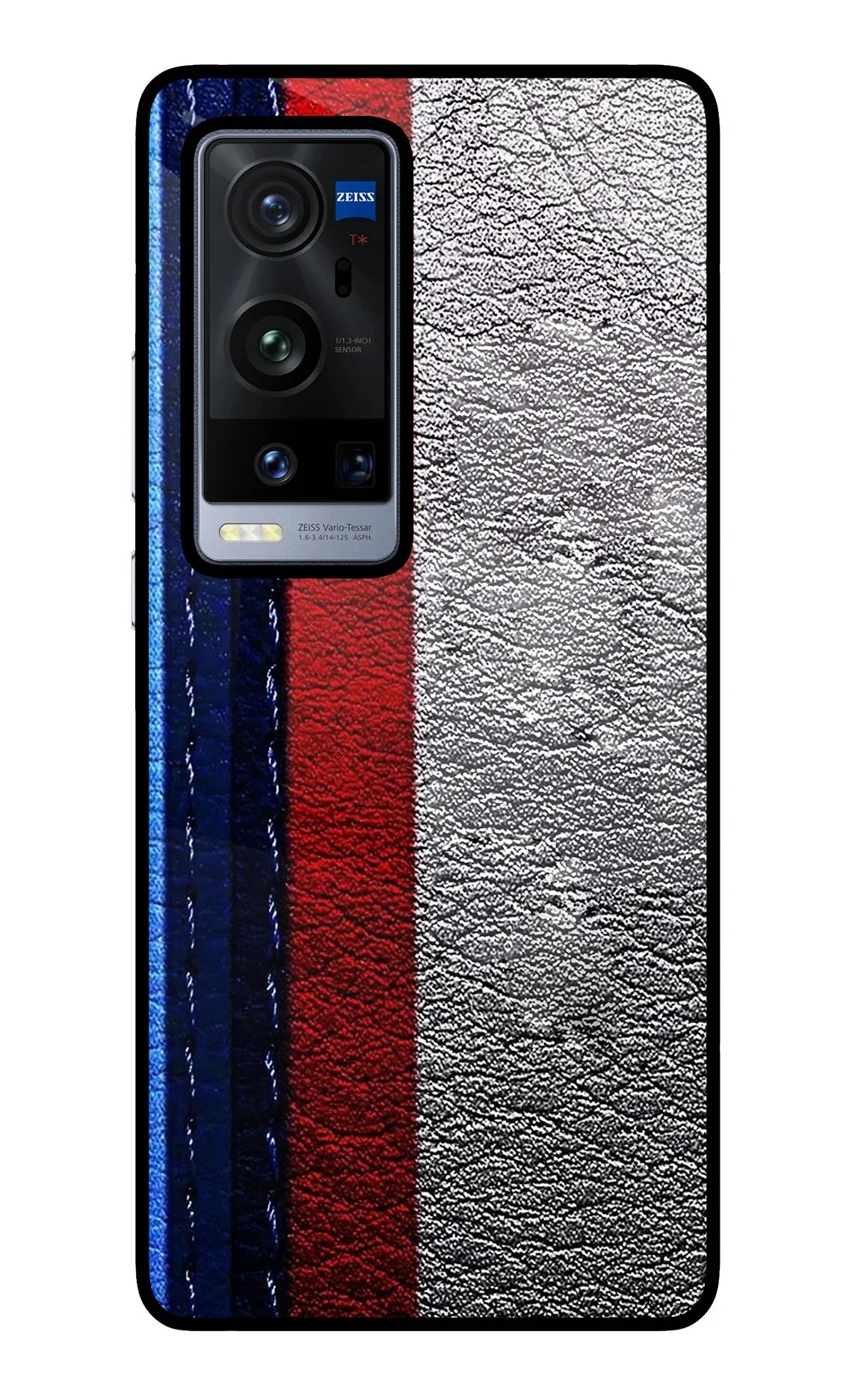 BMW Stripes Vivo X60 Pro+ Glass Case - BMW Stripes Vivo X60 Pro+ Glass Case BMW Stripes Vivo X60 Pro+ Glass Case