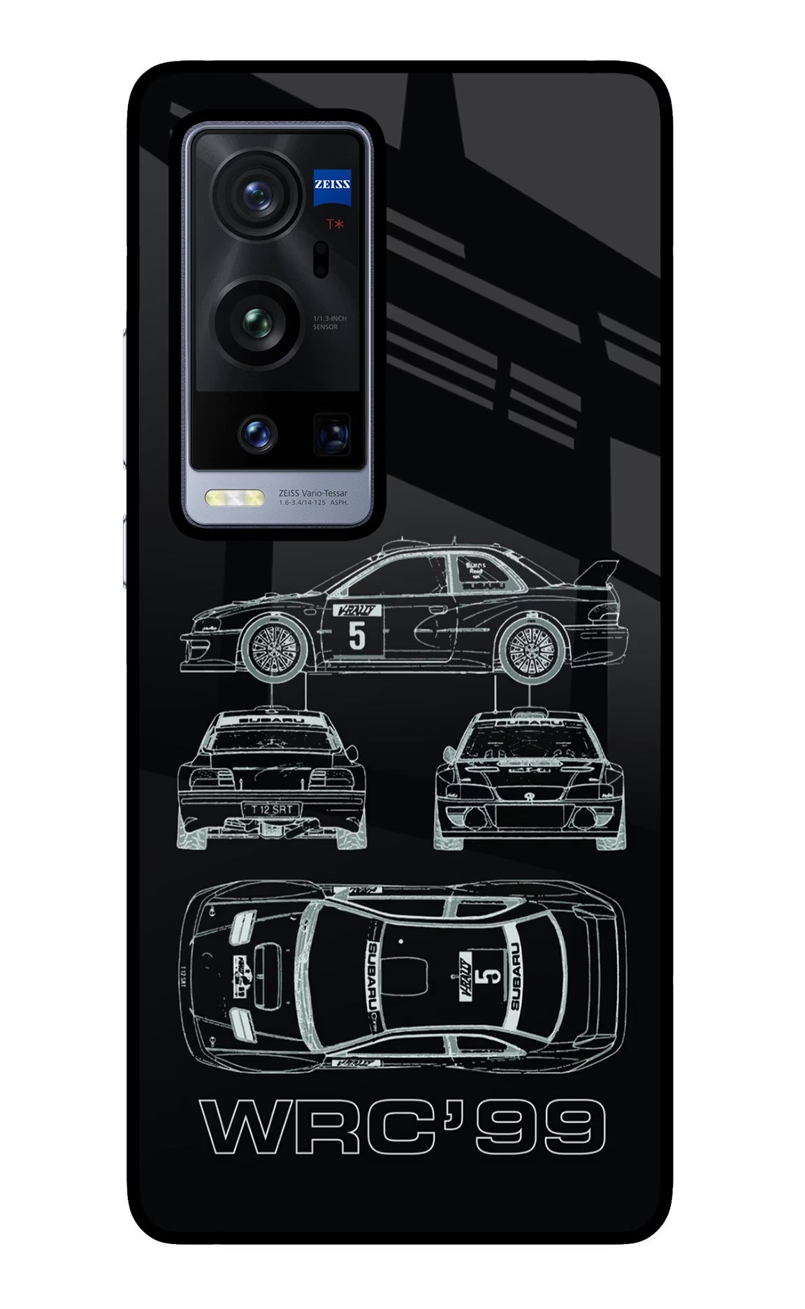 WRC'99 Vivo X60 Pro+ Glass Case - WRC'99 Vivo X60 Pro+ Glass Case WRC'99 Vivo X60 Pro+ Glass Case