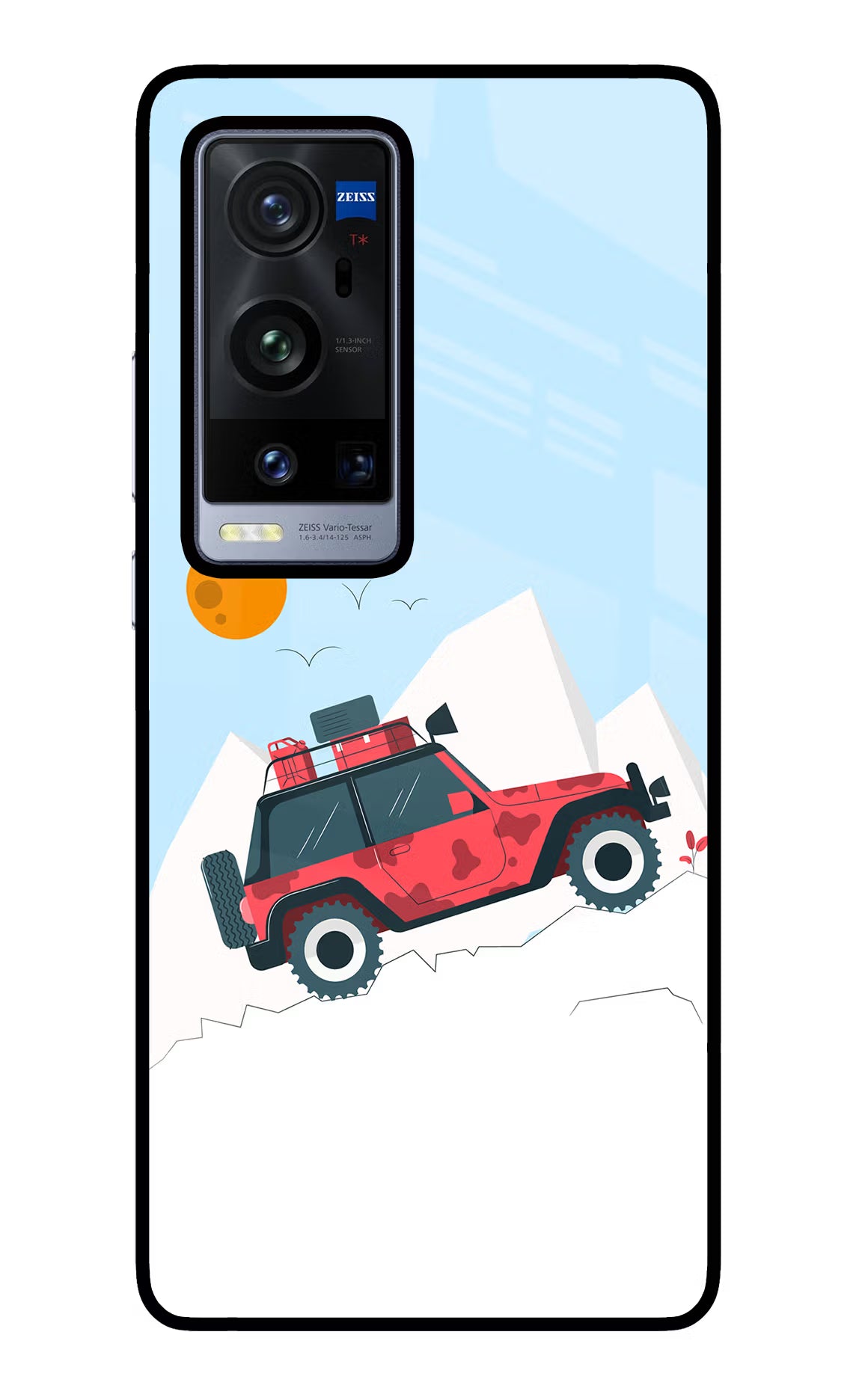 Mountain Trail Beast Vivo X60 Pro+ Glass Case - Mountain Trail Beast Vivo X60 Pro+ Glass Case Mountain Trail Beast Vivo X60 Pro+ Glass Case