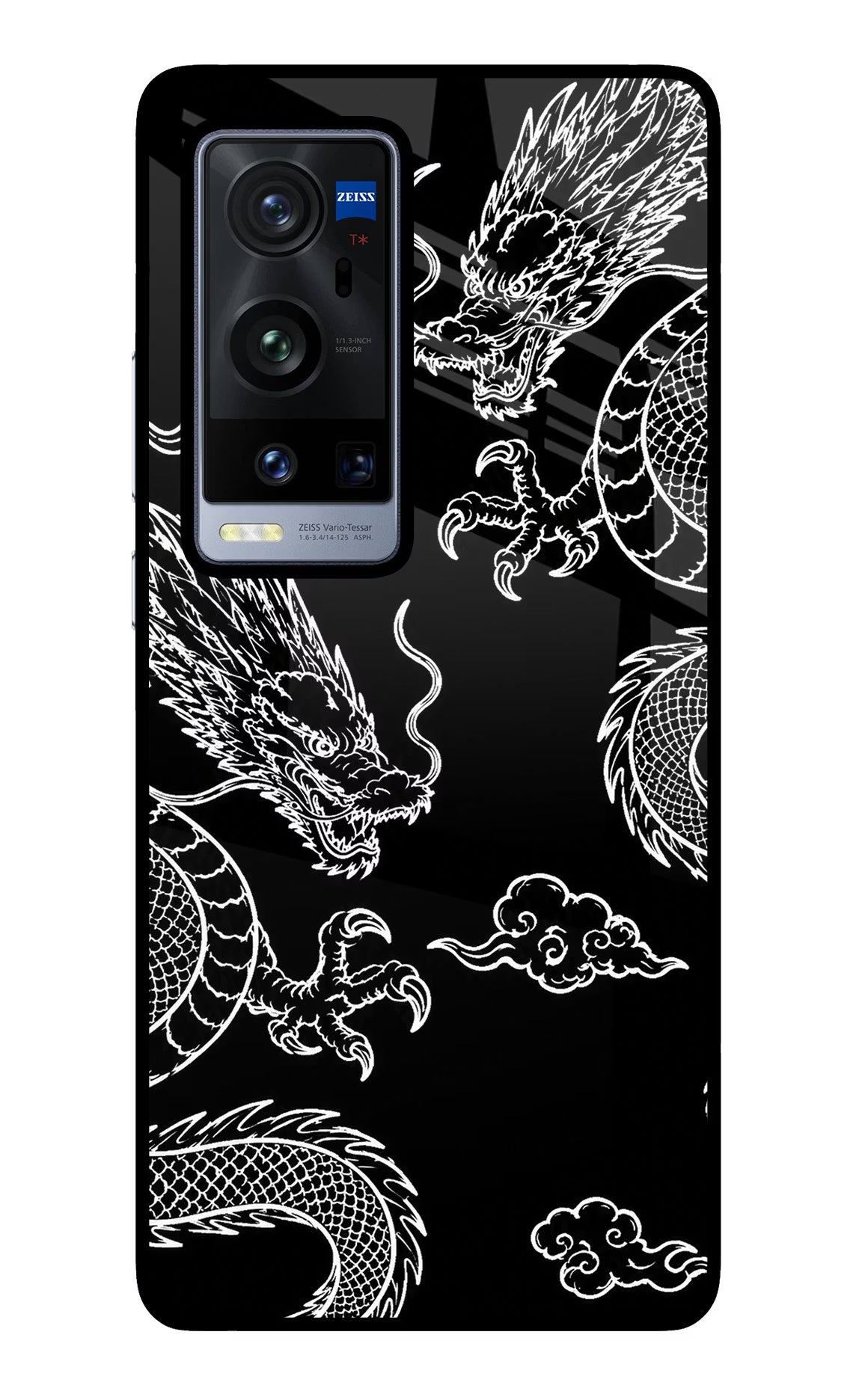 Twin Dragons Vivo X60 Pro+ Glass Case - Twin Dragons Vivo X60 Pro+ Glass Case Twin Dragons Vivo X60 Pro+ Glass Case
