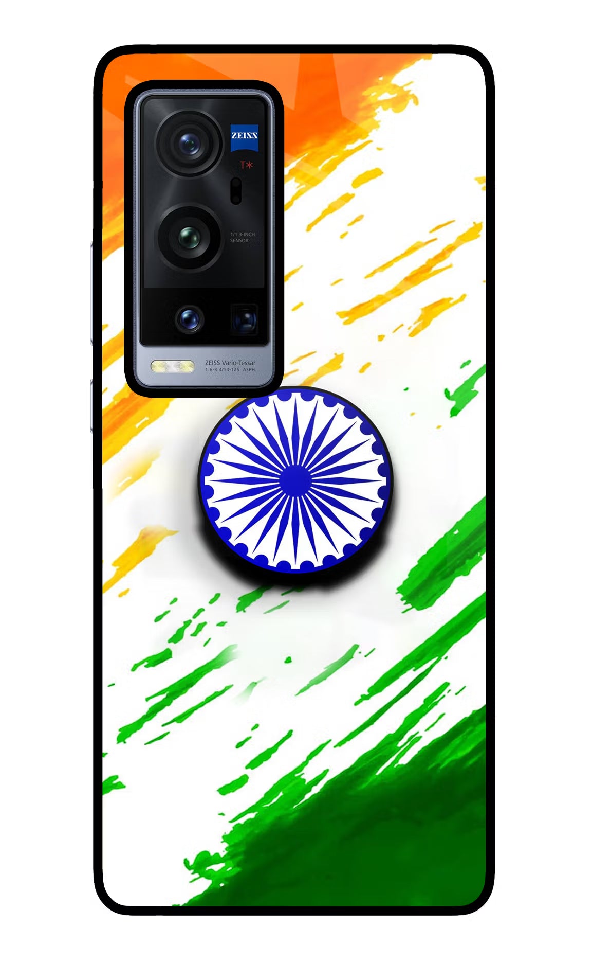 Indian Flag Ashoka Chakra Vivo X60 Pro+ Pop Case - Indian Flag Ashoka Chakra Vivo X60 Pro+ Pop Case by Casekaro Indian Flag Ashoka Chakra Vivo X60 Pro+ Pop Case by Casekaro
