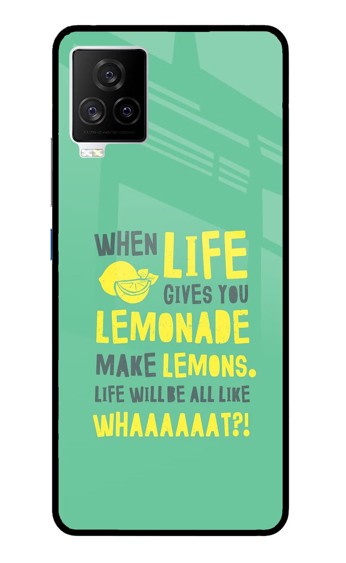 Quote iQOO 7 Legend 5G Back Cover - Quote iQOO 7 Legend 5G Glass Case Back Cover by Casekaro Quote iQOO 7 Legend 5G Glass Case Back Cover by Casekaro