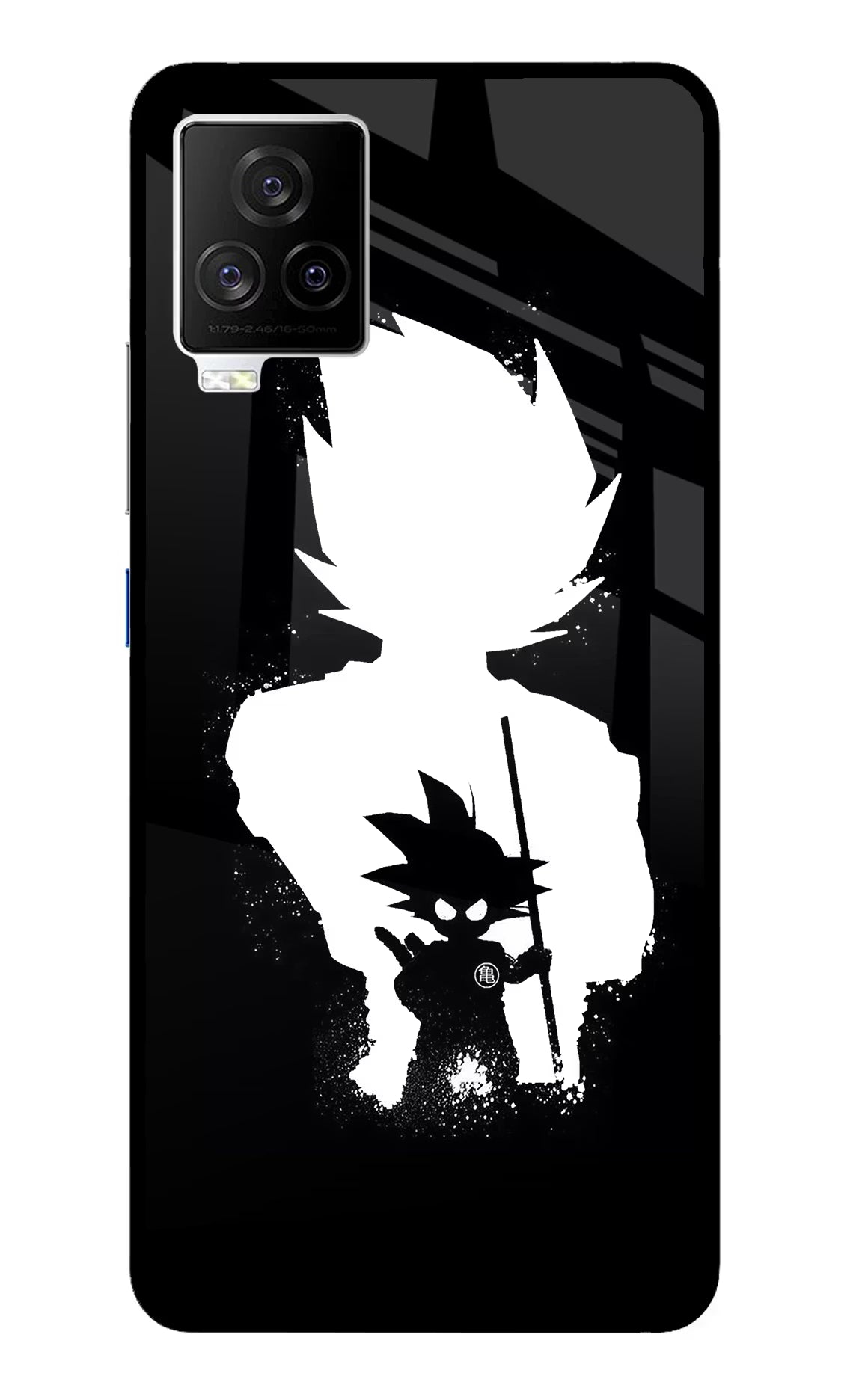 Goku Shadow iQOO 7 Legend 5G Glass Case - Goku Shadow iQOO 7 Legend 5G Glass Case Goku Shadow iQOO 7 Legend 5G Glass Case