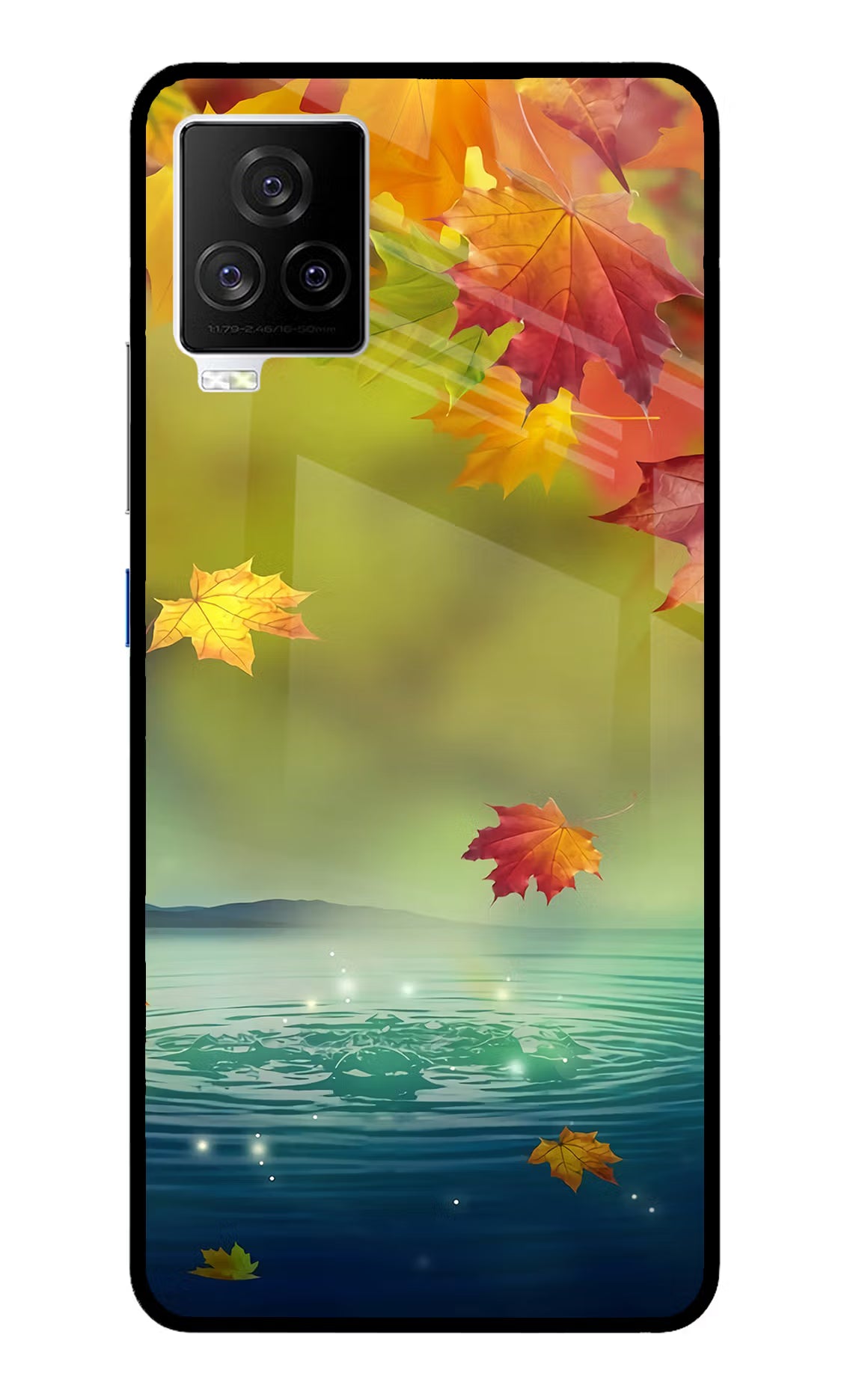Flowers iQOO 7 Legend 5G Back Cover - Flowers iQOO 7 Legend 5G Glass Case Back Cover by Casekaro Flowers iQOO 7 Legend 5G Glass Case Back Cover by Casekaro