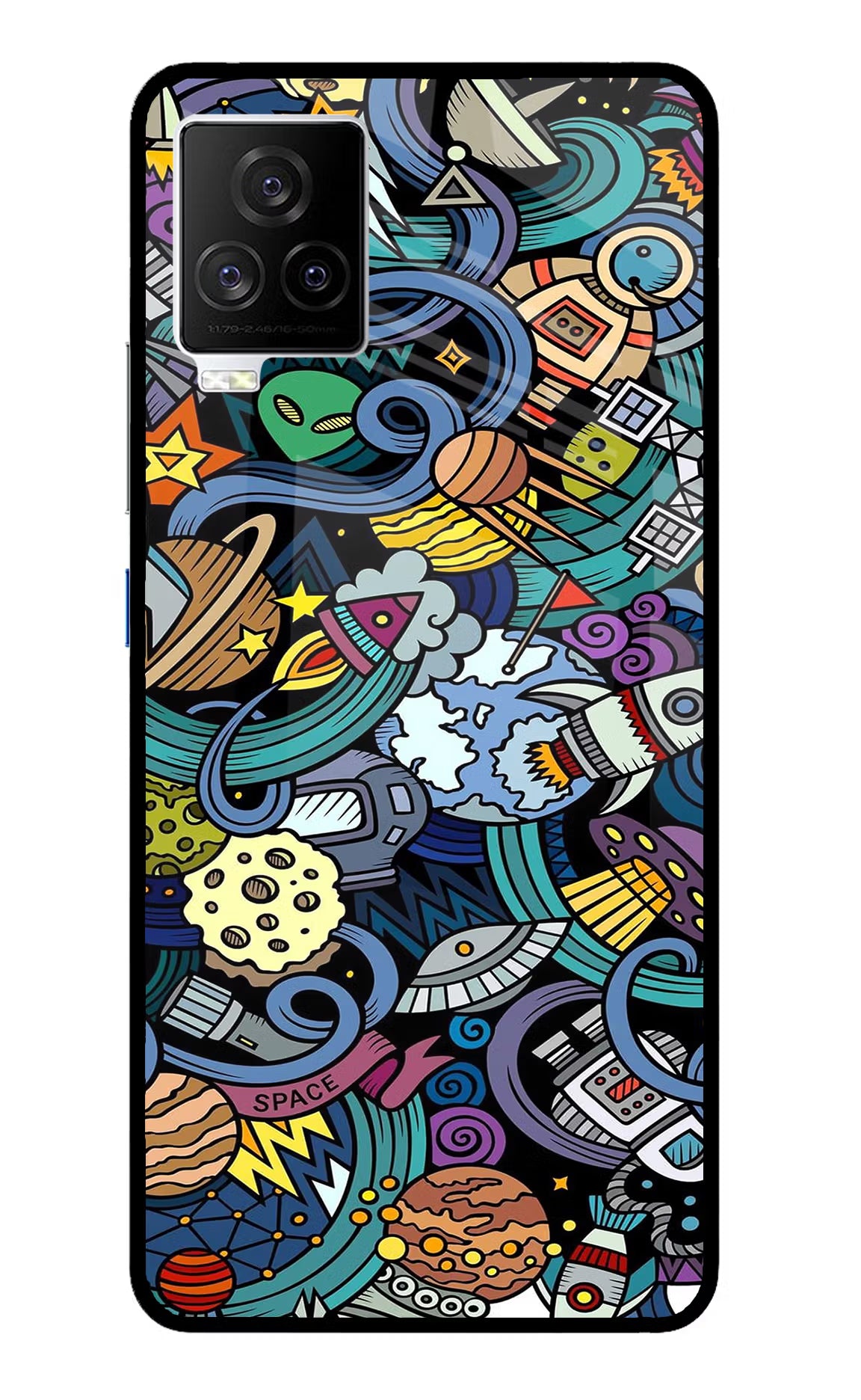 Space Abstract iQOO 7 Legend 5G Glass Case - Space Abstract iQOO 7 Legend 5G Glass Case Space Abstract iQOO 7 Legend 5G Glass Case