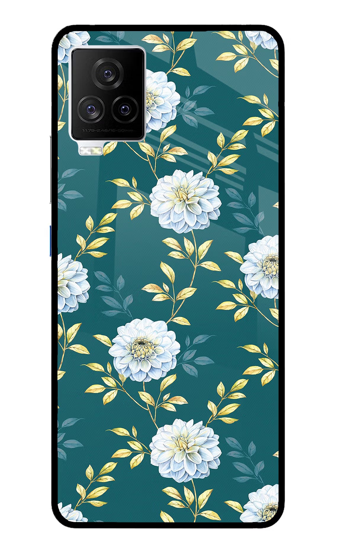 Flowers iQOO 7 Legend 5G Glass Case - Flowers iQOO 7 Legend 5G Glass Case Flowers iQOO 7 Legend 5G Glass Case