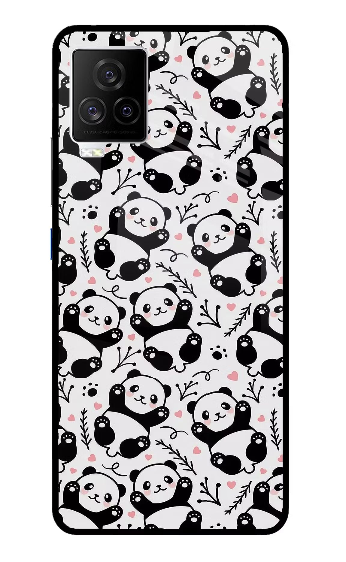 Cute Panda iQOO 7 Legend 5G Glass Case - Cute Panda iQOO 7 Legend 5G Glass Case Cute Panda iQOO 7 Legend 5G Glass Case