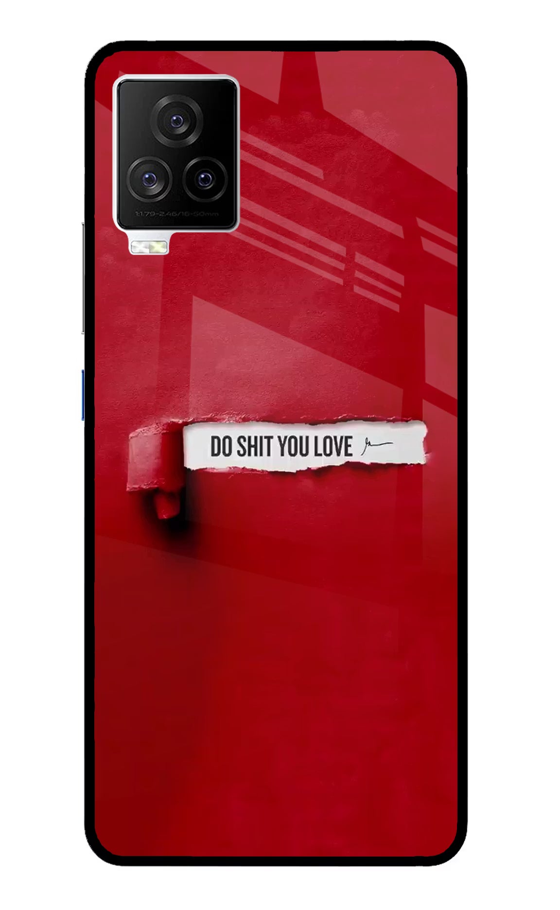 Do Shit You Love iQOO 7 Legend 5G Glass Case - Do Shit You Love iQOO 7 Legend 5G Glass Case Do Shit You Love iQOO 7 Legend 5G Glass Case